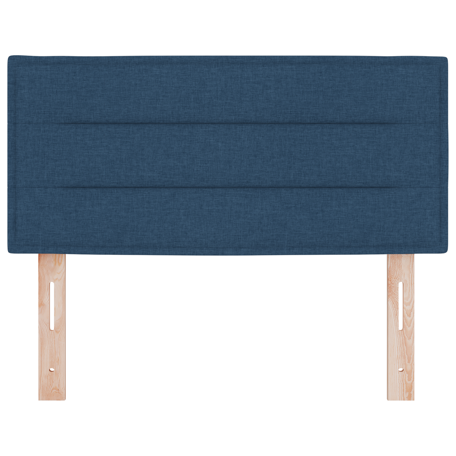 vidaXL Cap de Pat Design Linii Albastru 100 cm Țesătură vidaXL Cap de Pat Design Linii Albastru 100 cm Țesătură