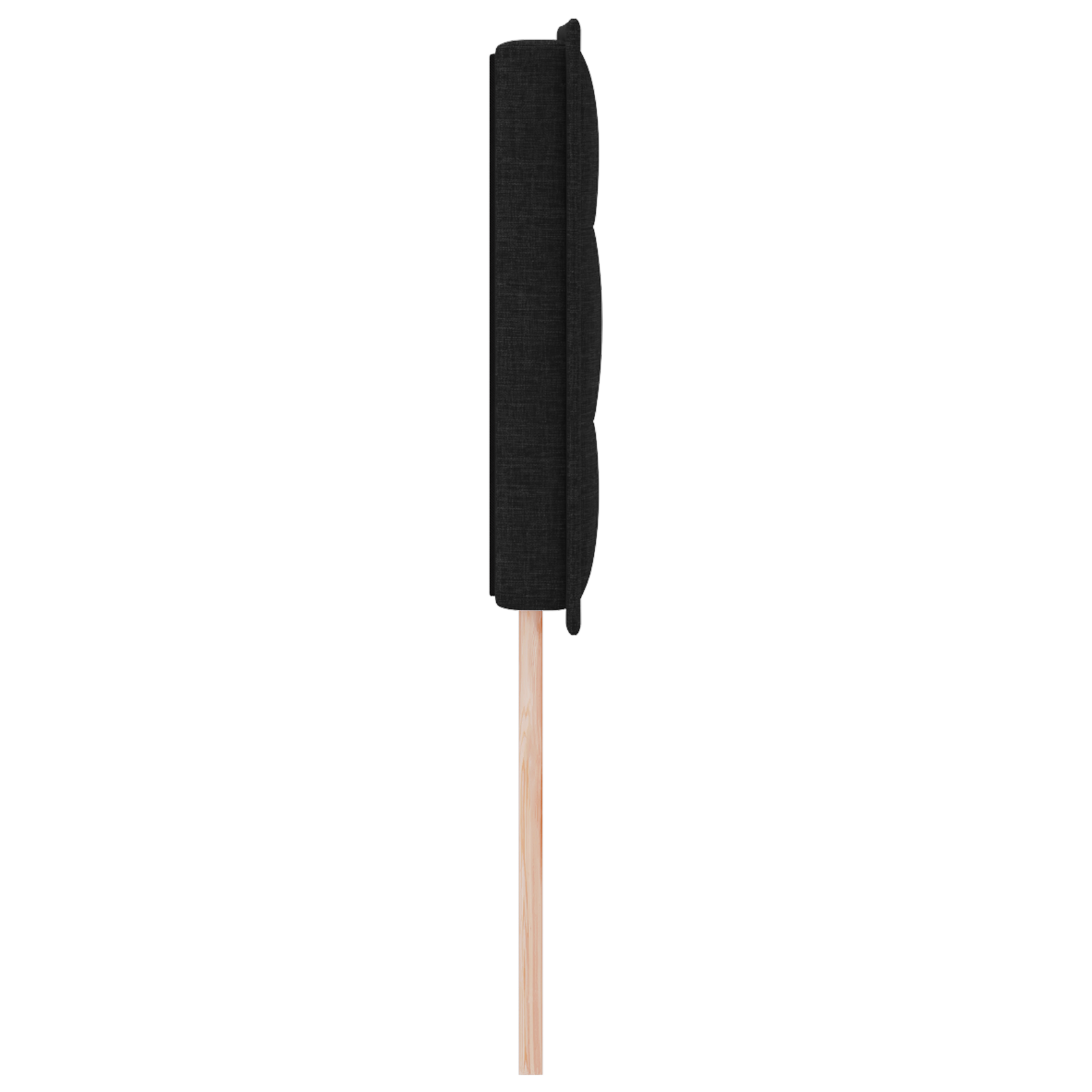 vidaXL Cap de pat LED Design Linii Negru 80 cm Țesătură vidaXL Cap de pat LED Design Linii Negru 80 cm Țesătură