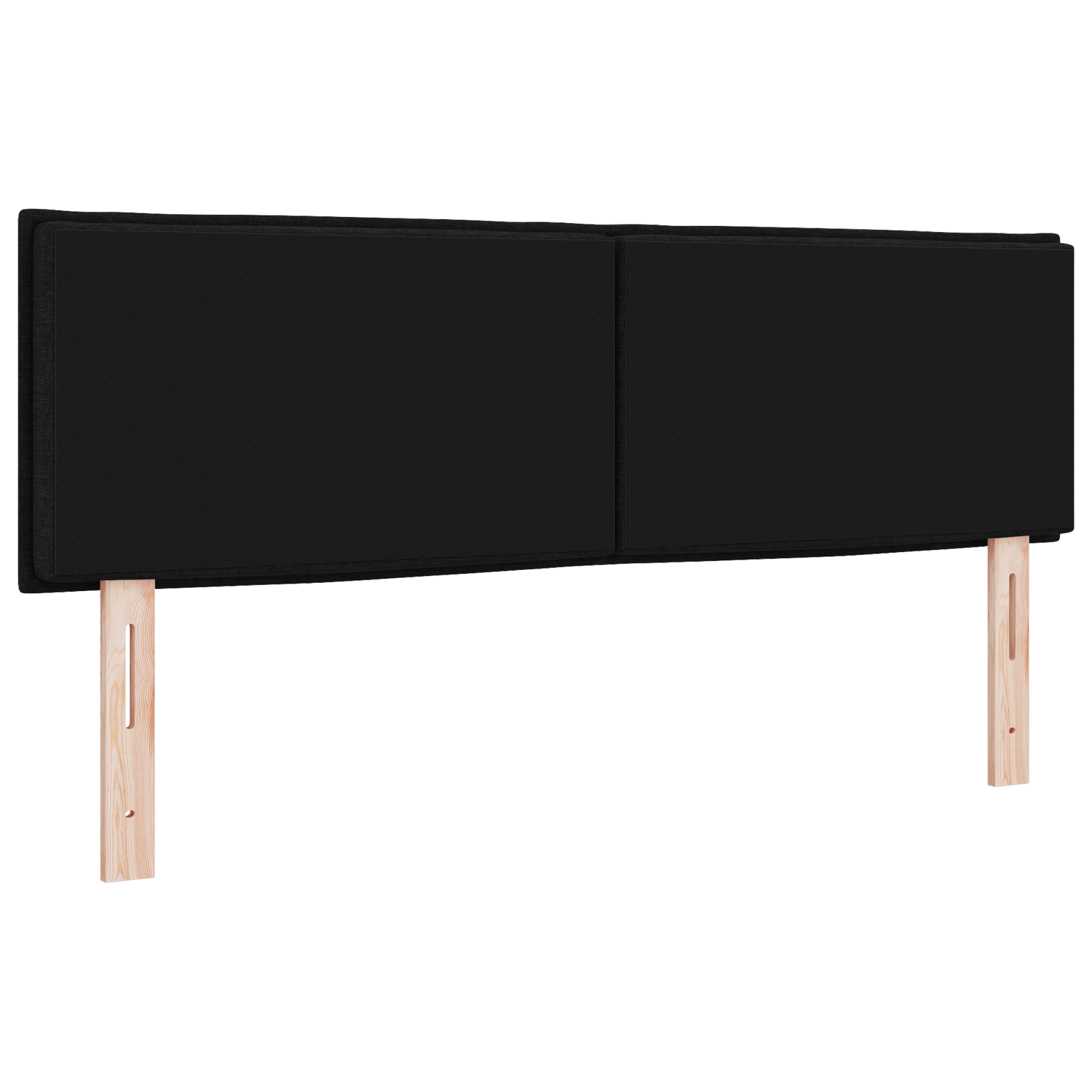 vidaXL Cap de pat LED Design Linii Negru 80 cm Țesătură vidaXL Cap de pat LED Design Linii Negru 80 cm Țesătură
