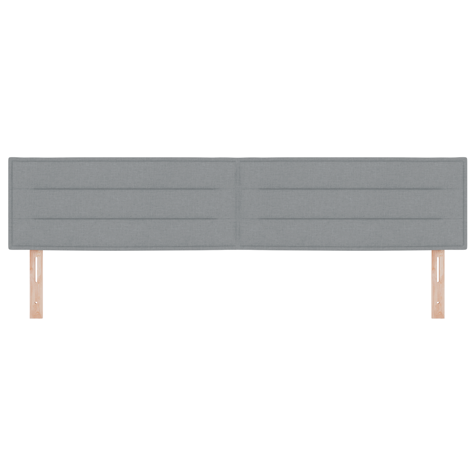 vidaXL Cap de Pat LED Design Linii Gri deschis 200 cm Țesătură vidaXL Cap de Pat LED Design Linii Gri deschis 200 cm Țesătură