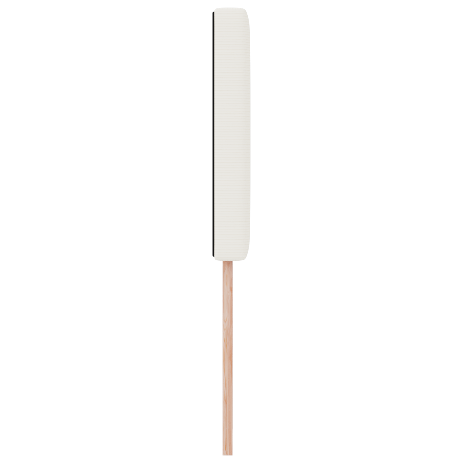 vidaXL Tăblie LED cu lumini cu bandă LED Pe perete Crem 80 cm țesătură