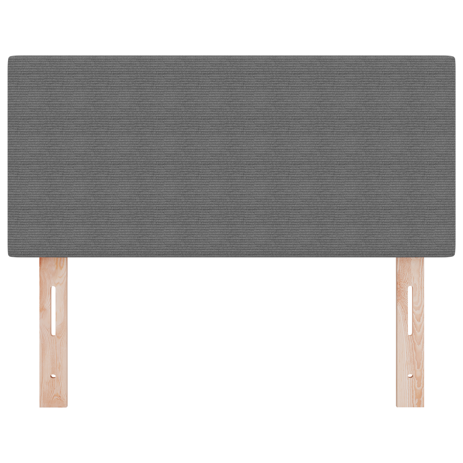 vidaXL Tăblie LED cu lumini cu bandă LED Gri deschis 100 cm țesătură