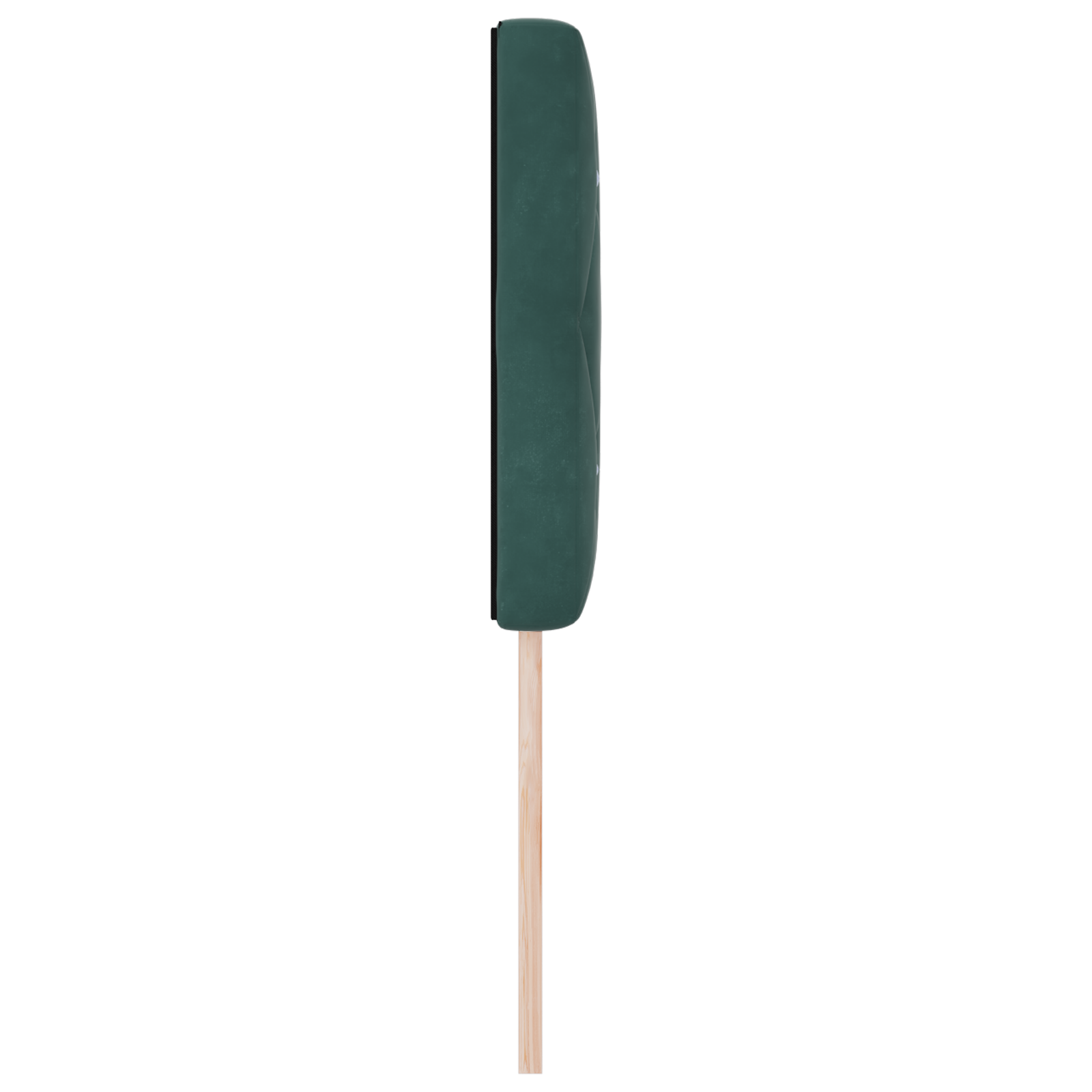 vidaXL Tăblie LED cu lumini cu bandă LED Verde închis 80 cm Catifea