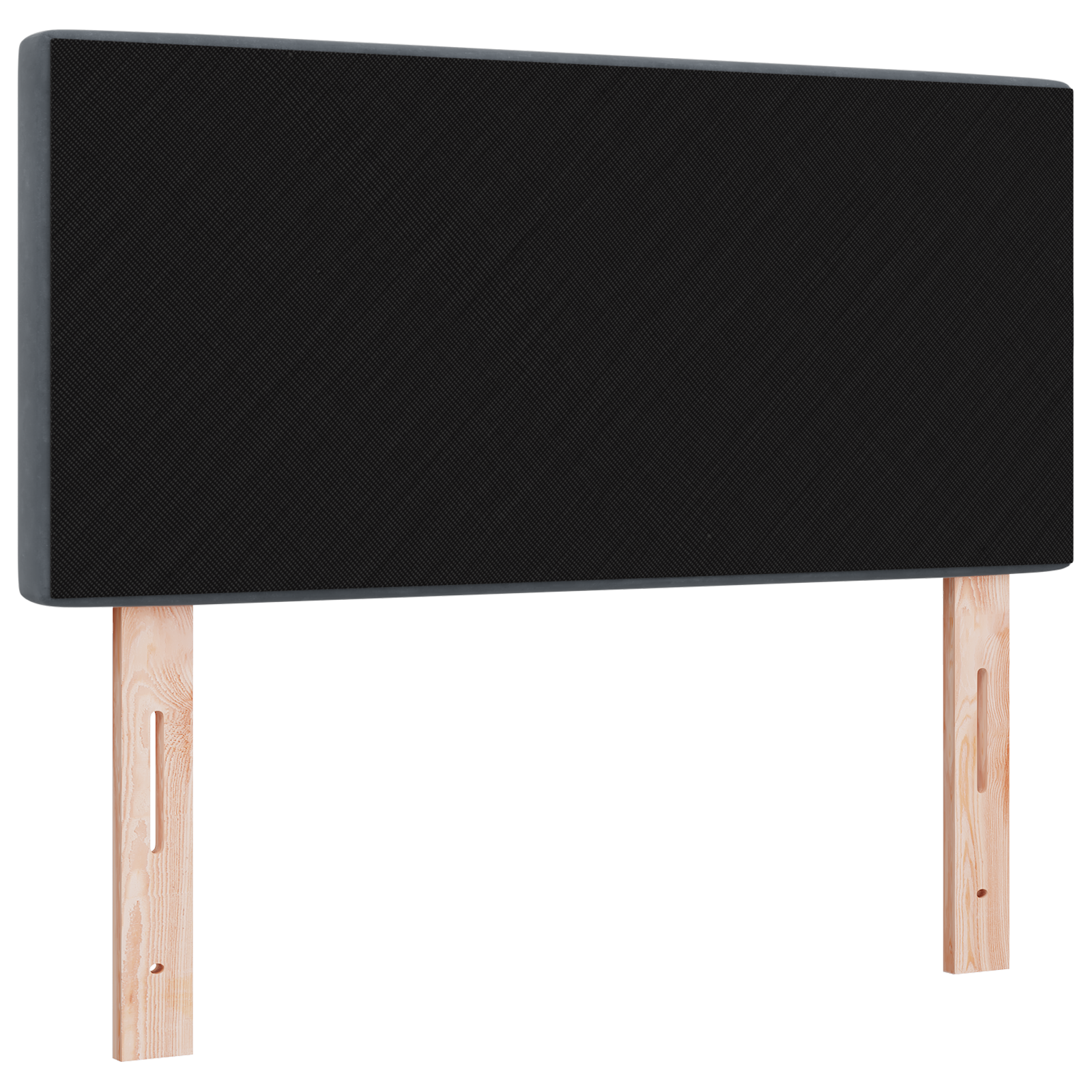 vidaXL Tăblie LED cu lumini cu bandă LED Gri închis 90 cm Catifea