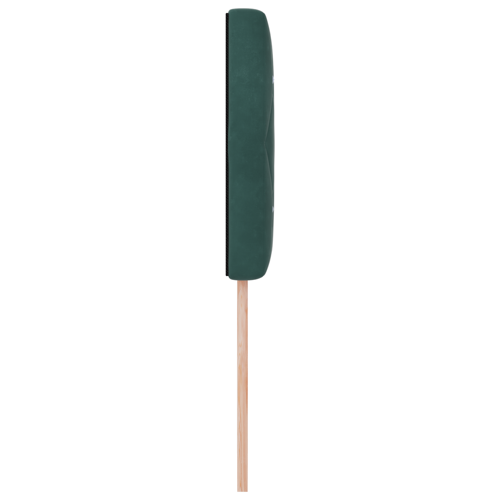 vidaXL Tăblie LED cu lumini cu bandă LED Verde închis 90 cm Catifea