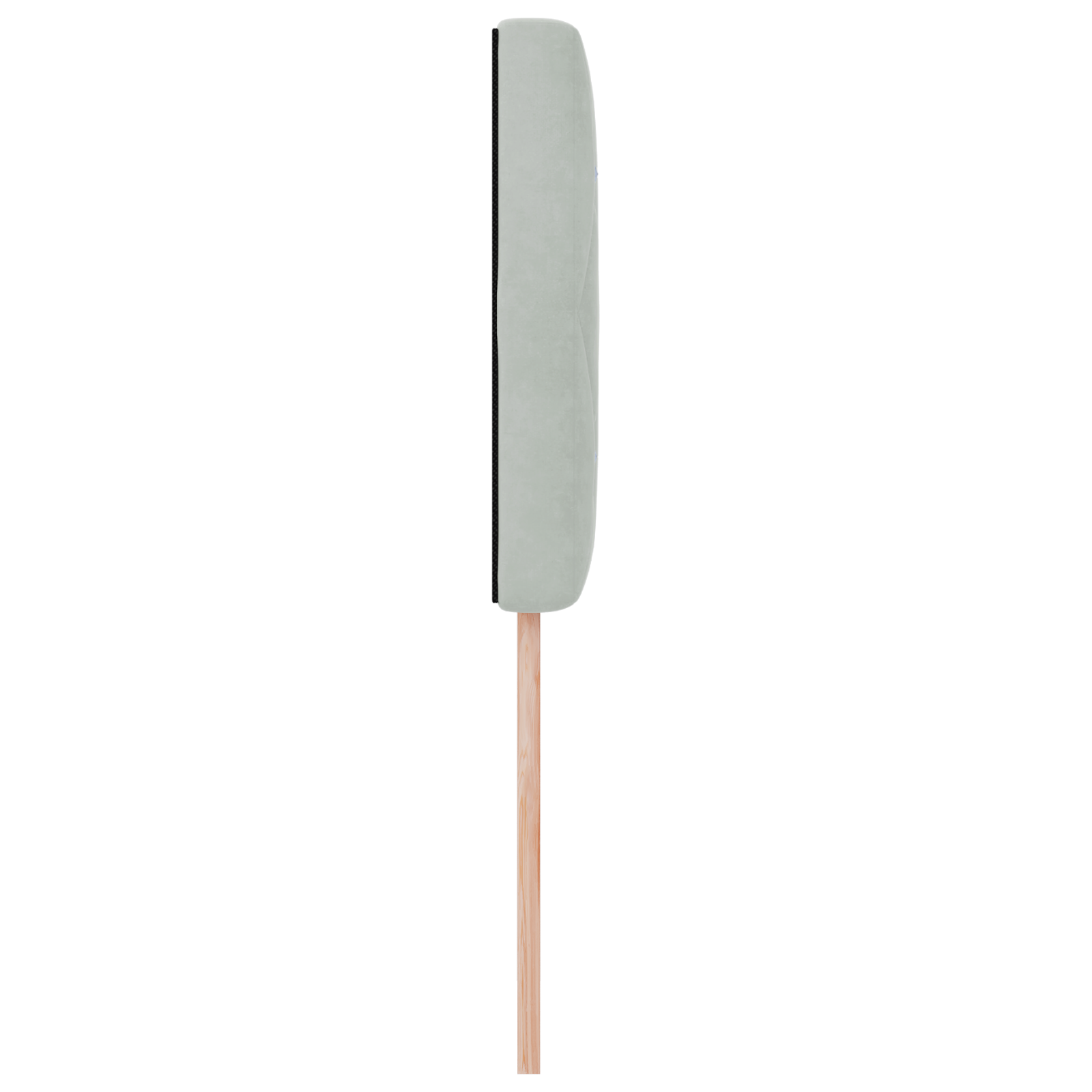vidaXL Cap de pat LED cu butoane din cristal, căptușit cu velur gri deschis, de 100 cm vidaXL Cap de pat LED cu butoane din cristal, căptușit cu velur gri deschis, de 100 cm