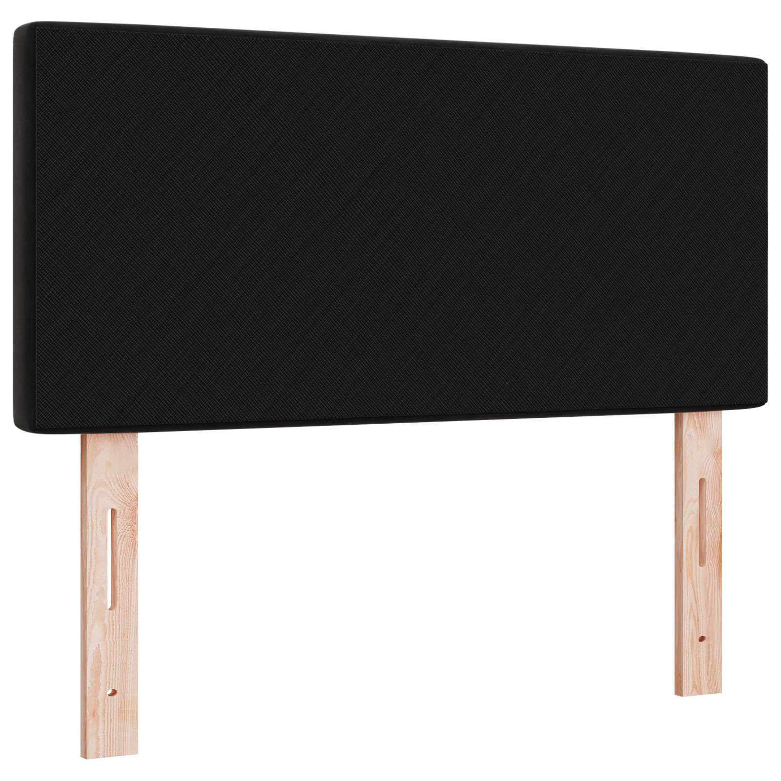 vidaXL Tăblie LED cu lumini cu bandă LED Argyle Negru 100 cm Catifea vidaXL Tăblie LED cu lumini cu bandă LED Argyle Negru 100 cm Catifea