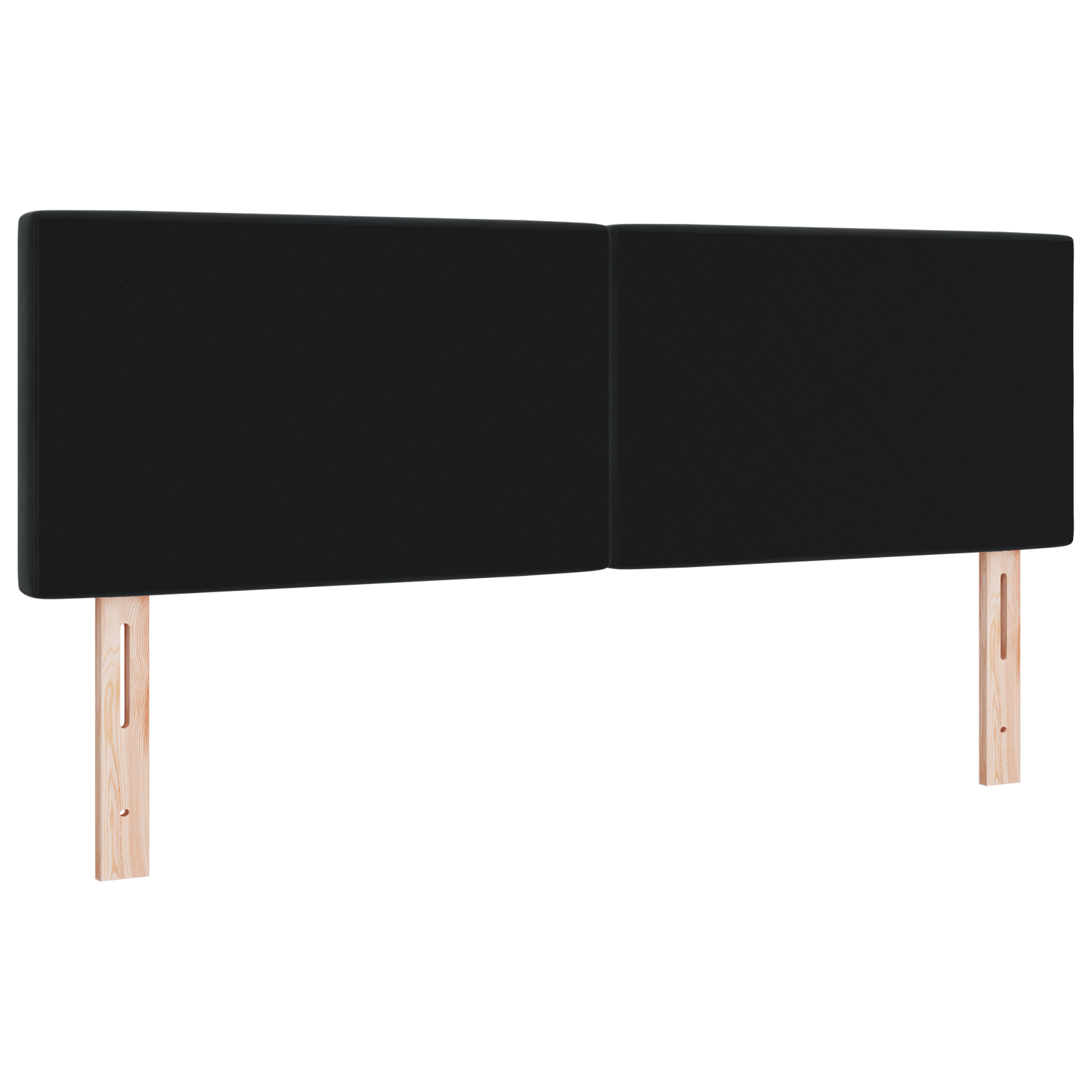 vidaXL Cap de pat LED cu butoane din cristal căptușit negru de 80 cm, Velur vidaXL Cap de pat LED cu butoane din cristal căptușit negru de 80 cm, Velur