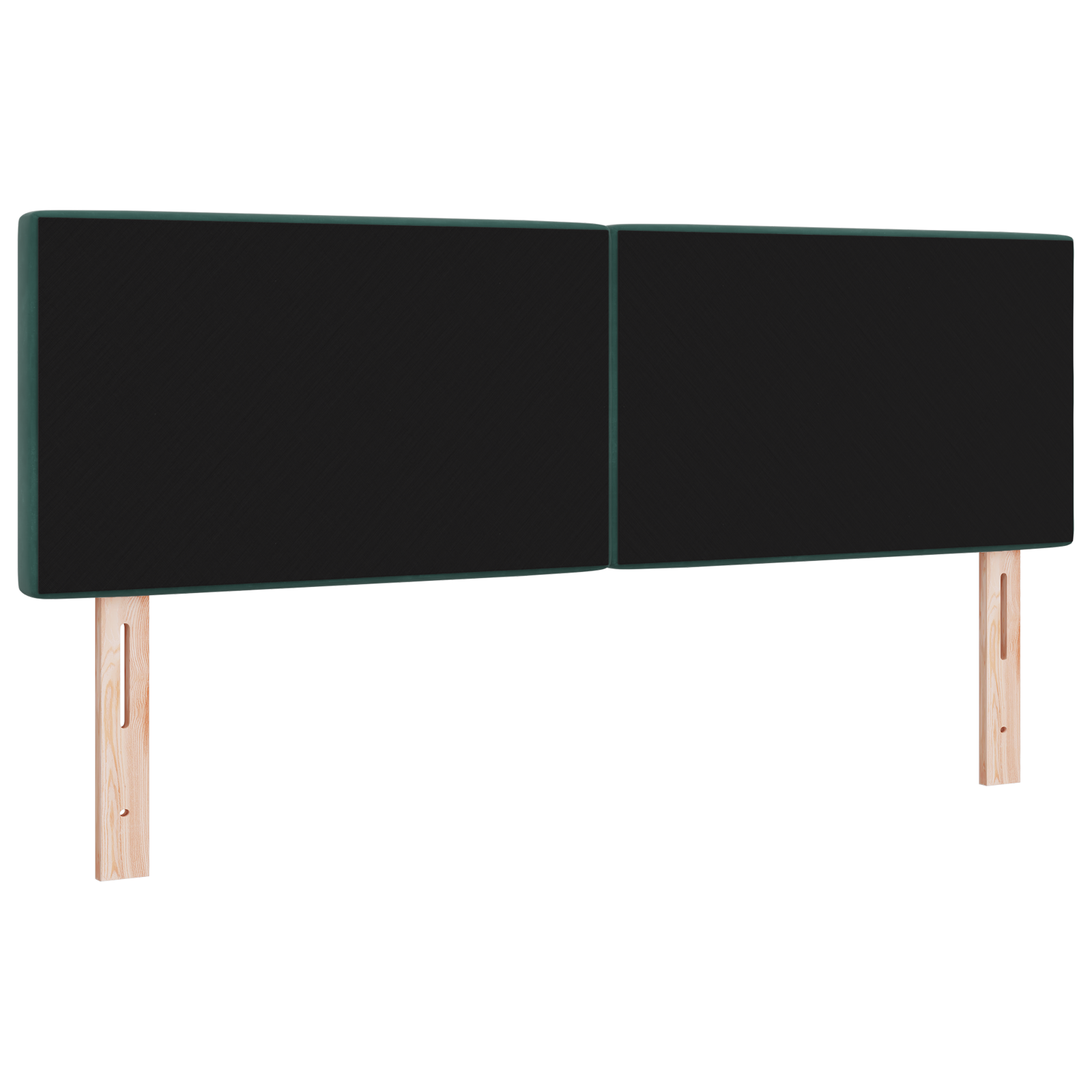 vidaXL Cap de pat LED cu buton din cristal, tapițat cu catifea verde de 80 cm vidaXL Cap de pat LED cu buton din cristal, tapițat cu catifea verde de 80 cm
