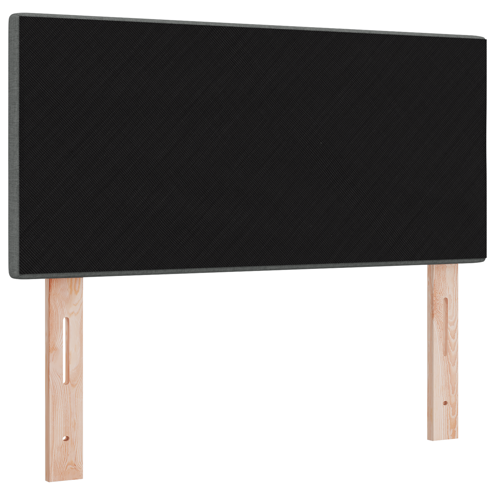 vidaXL Cap de pat LED gri închis cu butoane, tapițat, 80 cm vidaXL Cap de pat LED gri închis cu butoane, tapițat, 80 cm