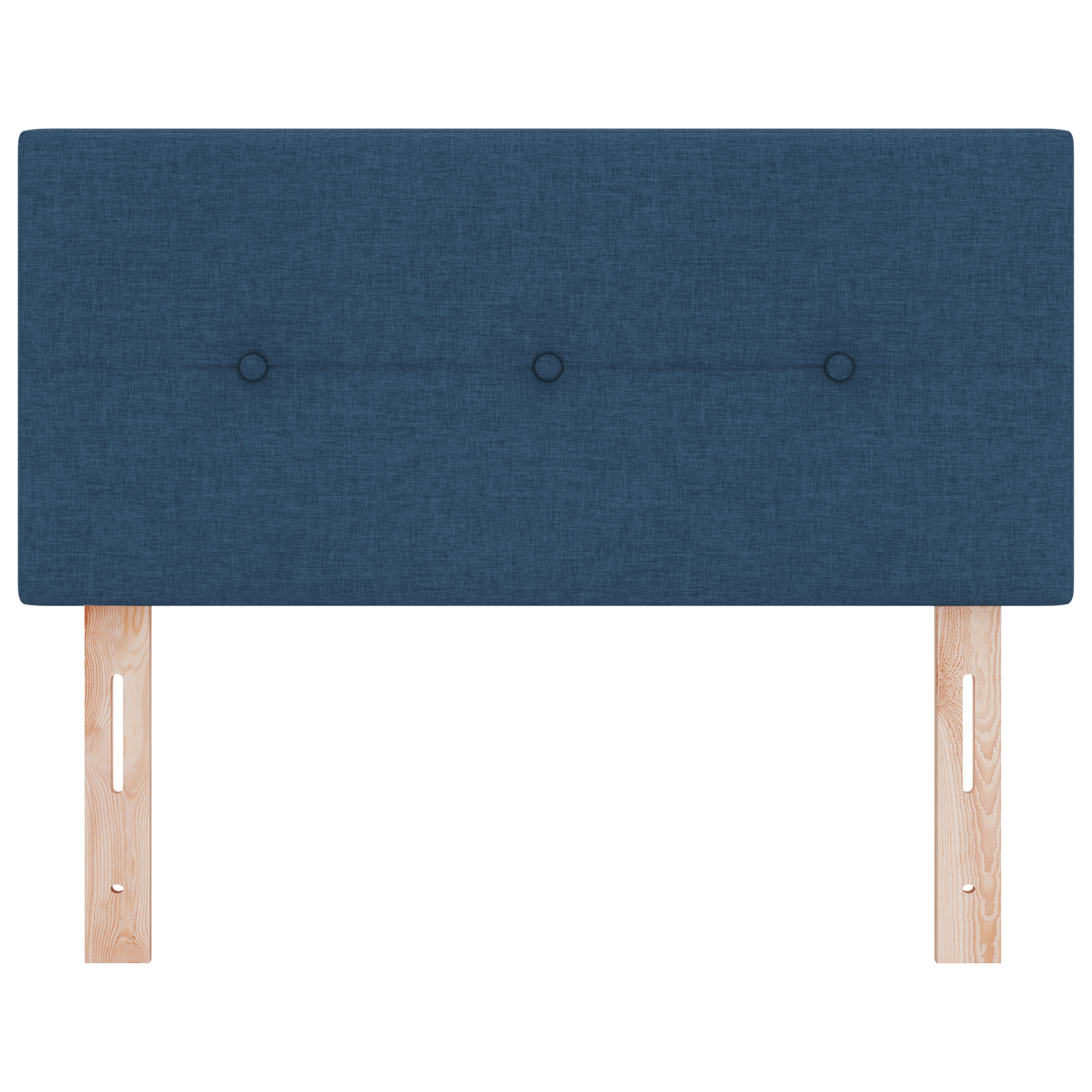 vidaXL Cap de pat LED cu buton, cusut cu un button albastru, 80 cm, țesătură vidaXL Cap de pat LED cu buton, cusut cu un button albastru, 80 cm, țesătură