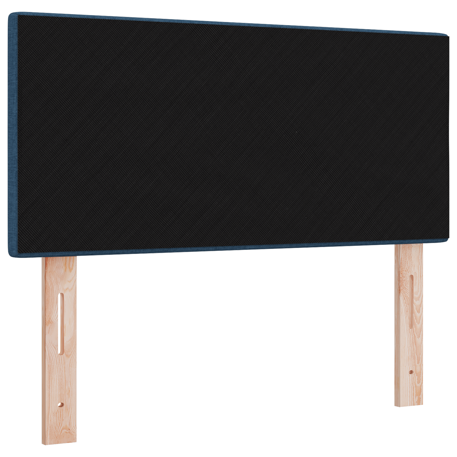 vidaXL Cap de pat LED cu buton, cusut cu un button albastru, 80 cm, țesătură vidaXL Cap de pat LED cu buton, cusut cu un button albastru, 80 cm, țesătură