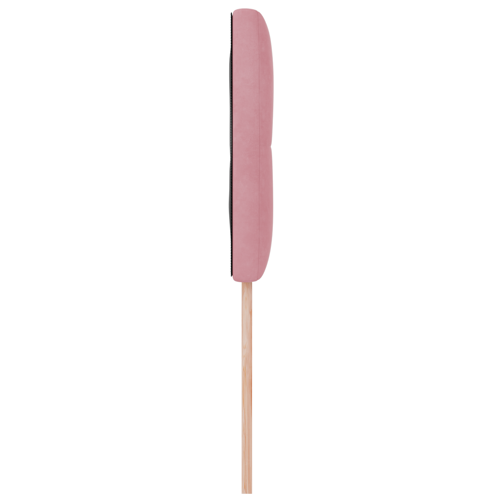 Cap de pat LED vidaXL cu butoane, tuftat, roz, 80 cm, catifea Cap de pat LED vidaXL cu butoane, tuftat, roz, 80 cm, catifea