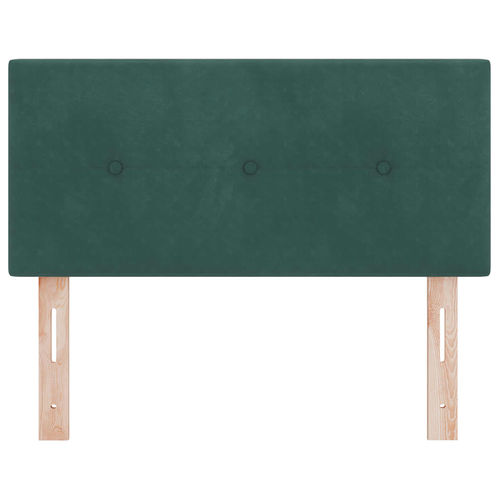 vidaXL Cap de pat LED cu butoane, catifea verde închis, 90 cm vidaXL Cap de pat LED cu butoane, catifea verde închis, 90 cm