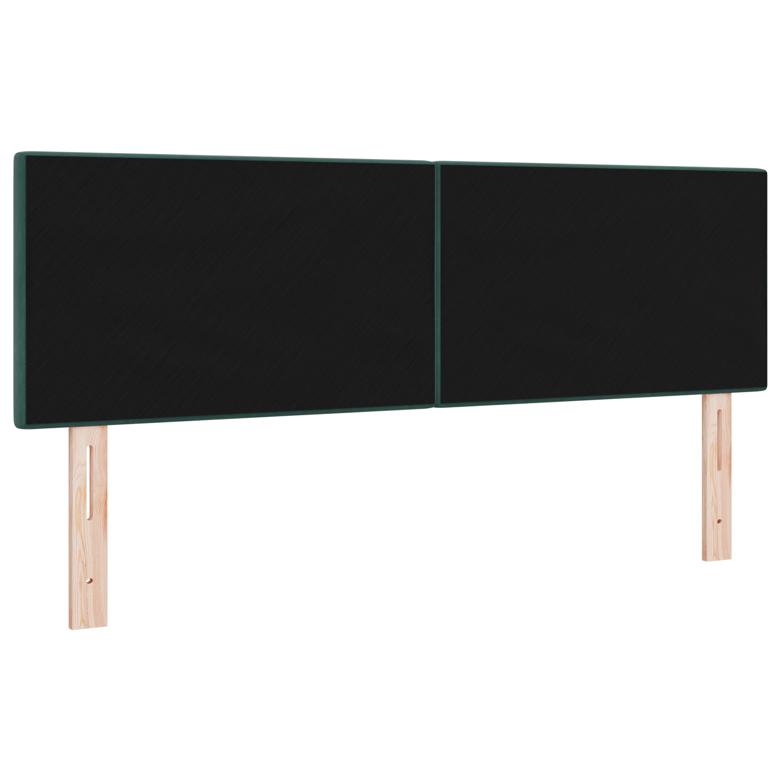 vidaXL Cap de pat LED tapițat cu butoane verde închis 72 cm catifea vidaXL Cap de pat LED tapițat cu butoane verde închis 72 cm catifea