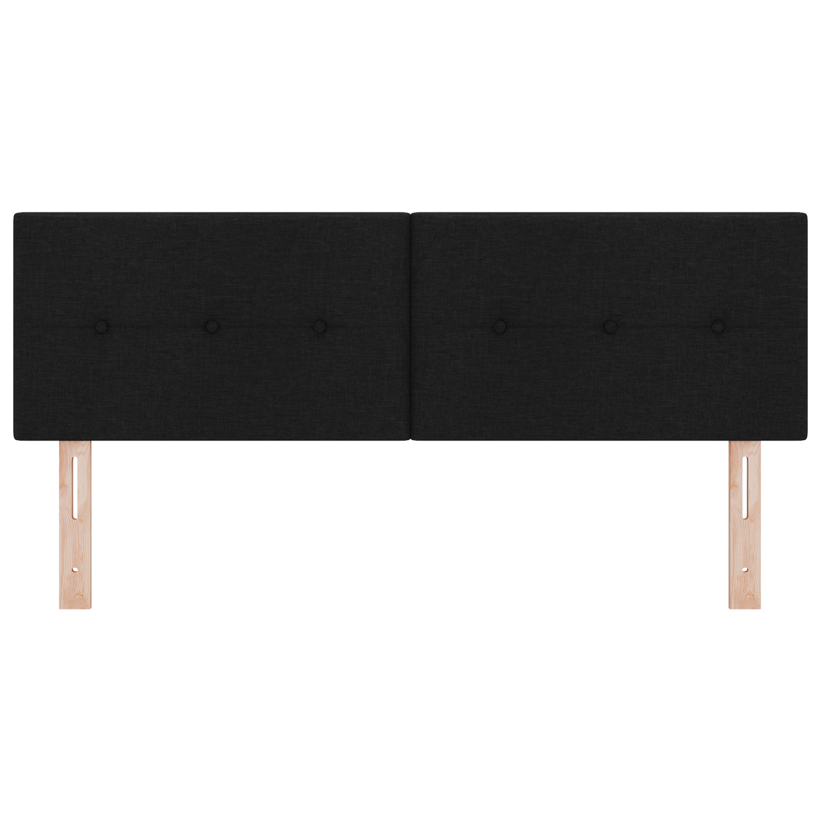 vidaXL Cap De Pat LED Negru, Cu Butoane și Matlasat, 80 cm, Din Material Textil. vidaXL Cap De Pat LED Negru, Cu Butoane și Matlasat, 80 cm, Din Material Textil.