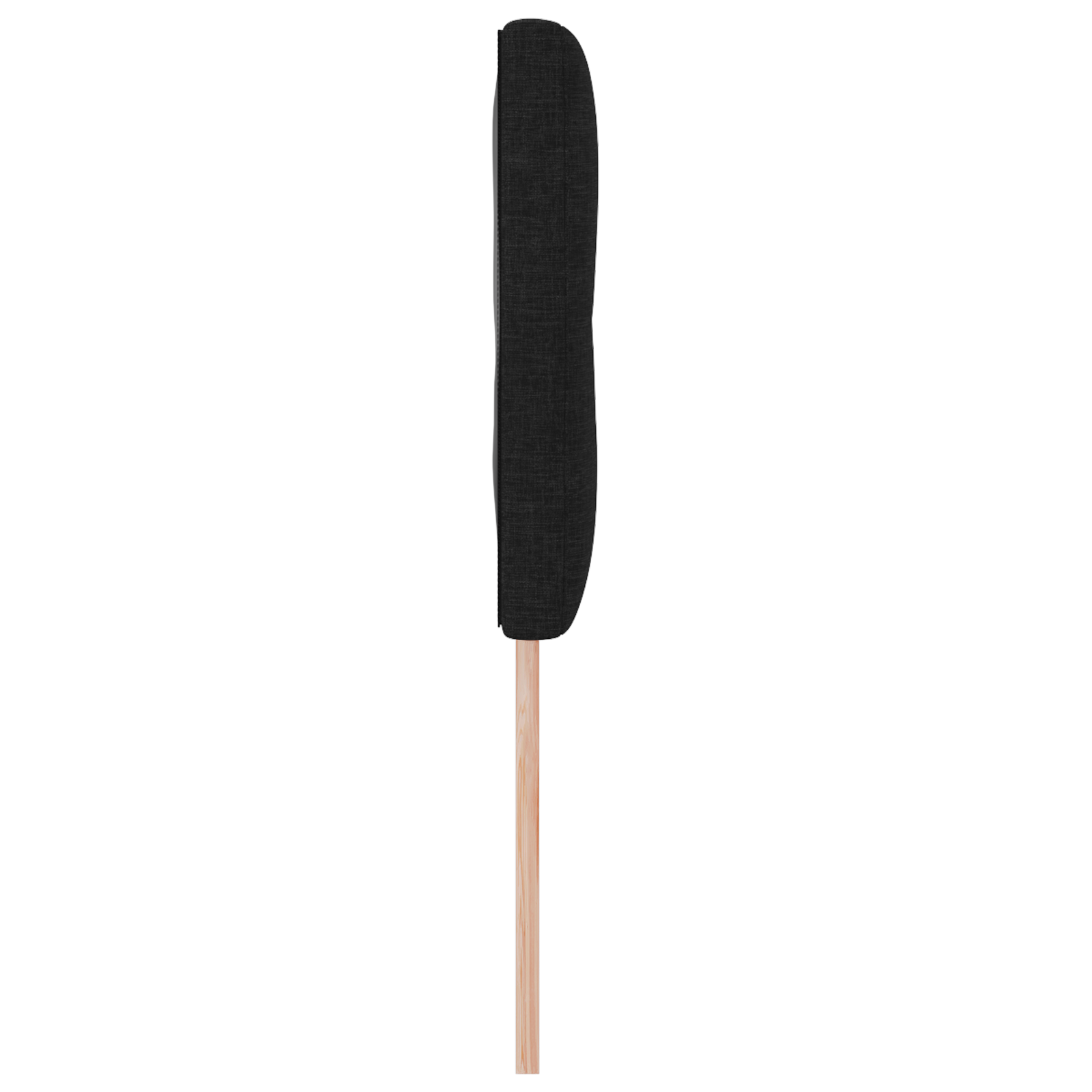 vidaXL Cap De Pat LED Negru, Cu Butoane și Matlasat, 80 cm, Din Material Textil. vidaXL Cap De Pat LED Negru, Cu Butoane și Matlasat, 80 cm, Din Material Textil.