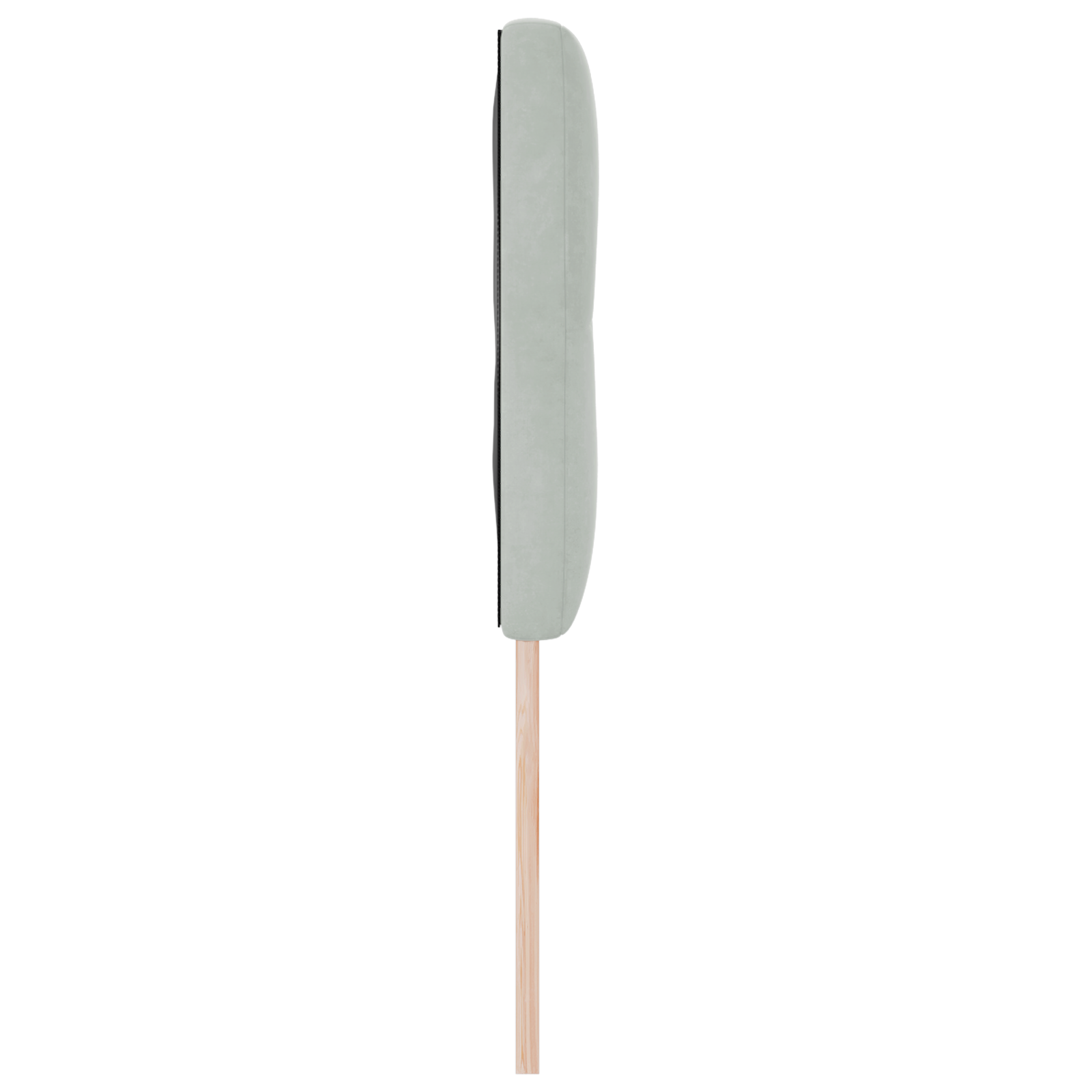 vidaXL Tăblie cap cu lumini cu bandă LED Gri deschis 80 cm Catifea
