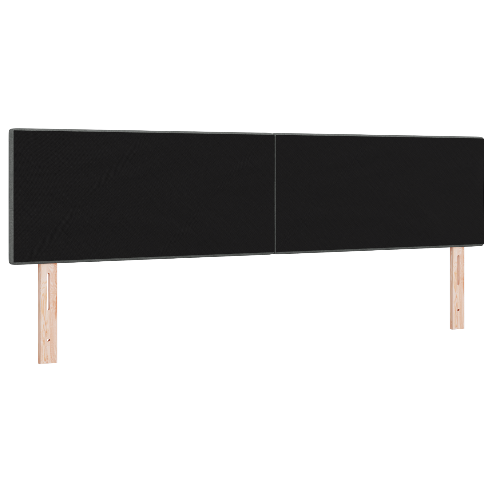 vidaXL Cap de pat LED gri închis cu butoane capitonate de 90 cm, din țesătură.
