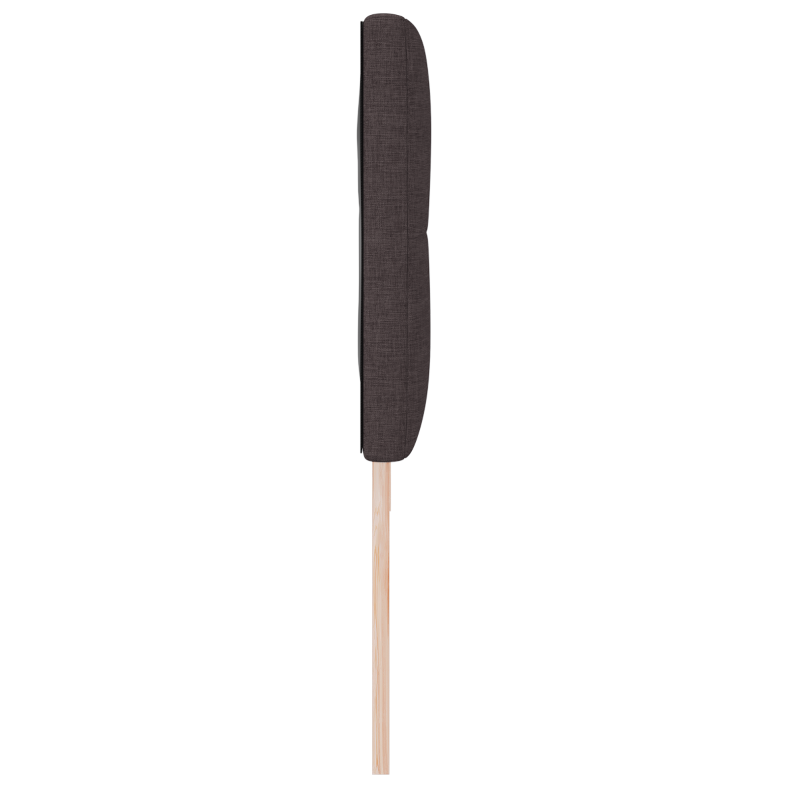 vidaXL Cap de pat LED tapițat maro închis, 90 cm, din țesătură vidaXL Cap de pat LED tapițat maro închis, 90 cm, din țesătură