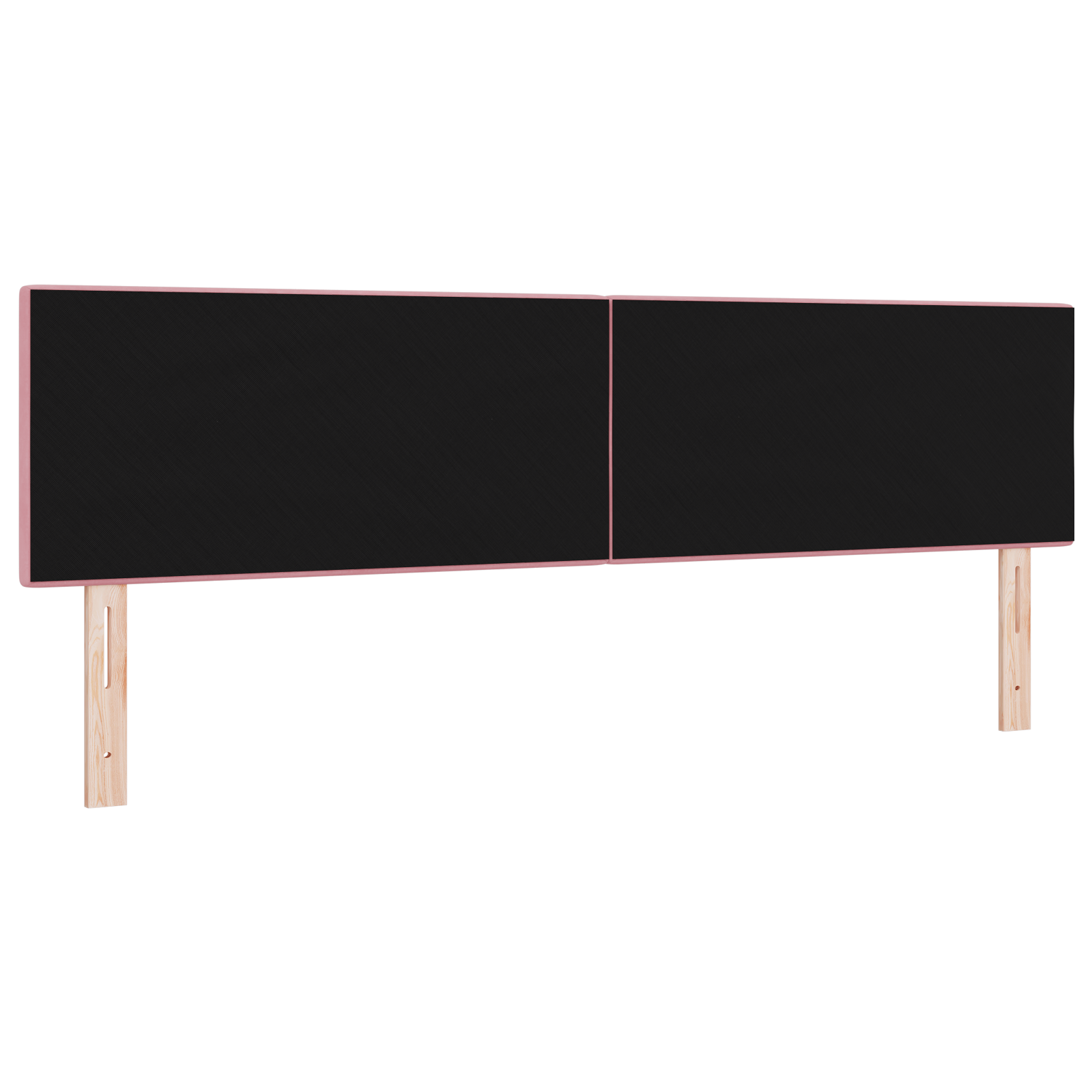 vidaXL Cap de pat LED cu butoane, roz, 90 cm, catifea vidaXL Cap de pat LED cu butoane, roz, 90 cm, catifea