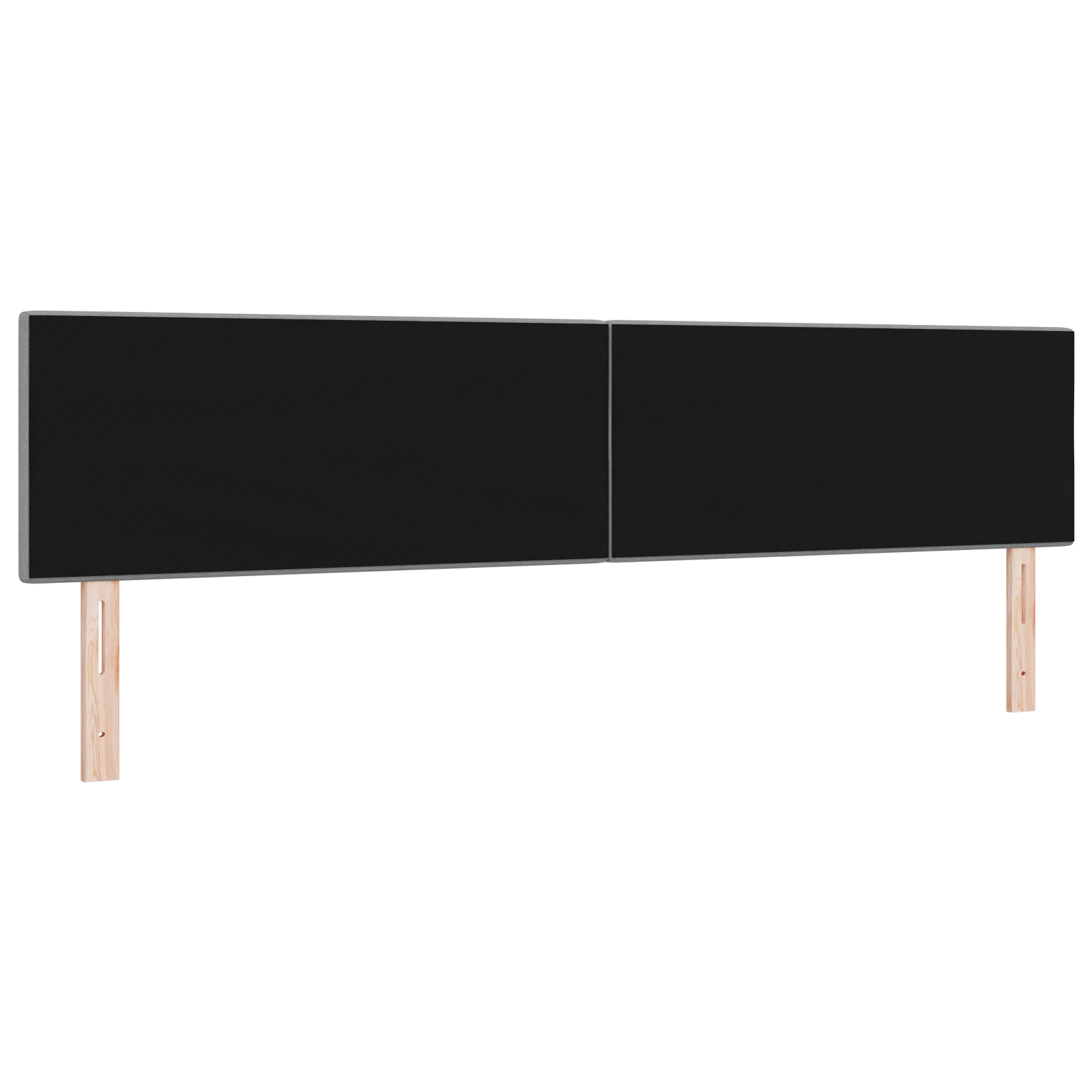 vidaXL Cap de pat LED gri deschis, tapițat și cu butoni, 100 cm, țesătură. vidaXL Cap de pat LED gri deschis, tapițat și cu butoni, 100 cm, țesătură.