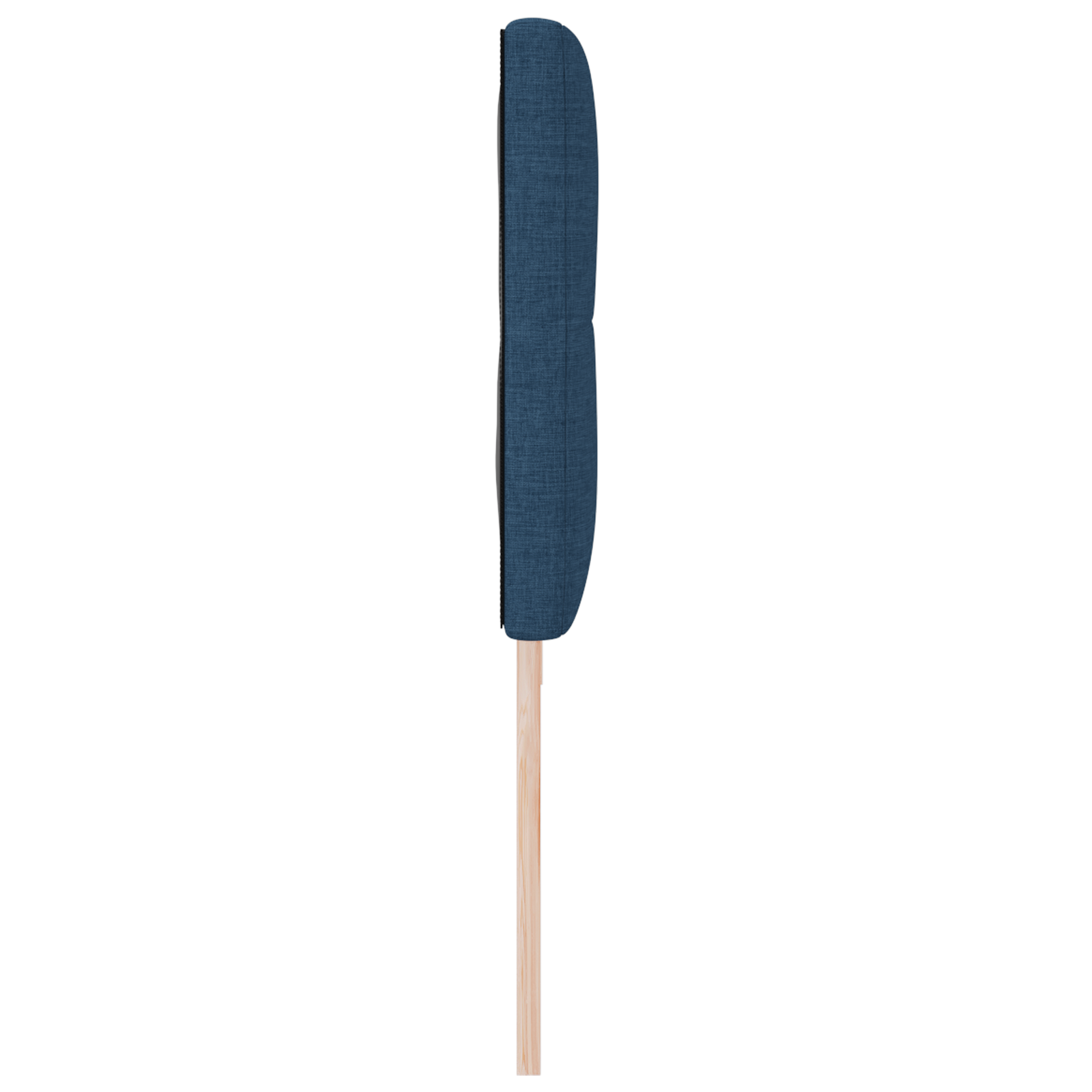 vidaXL Cap de pat LED cu buton moale albastru, 100 cm, țesătură vidaXL Cap de pat LED cu buton moale albastru, 100 cm, țesătură