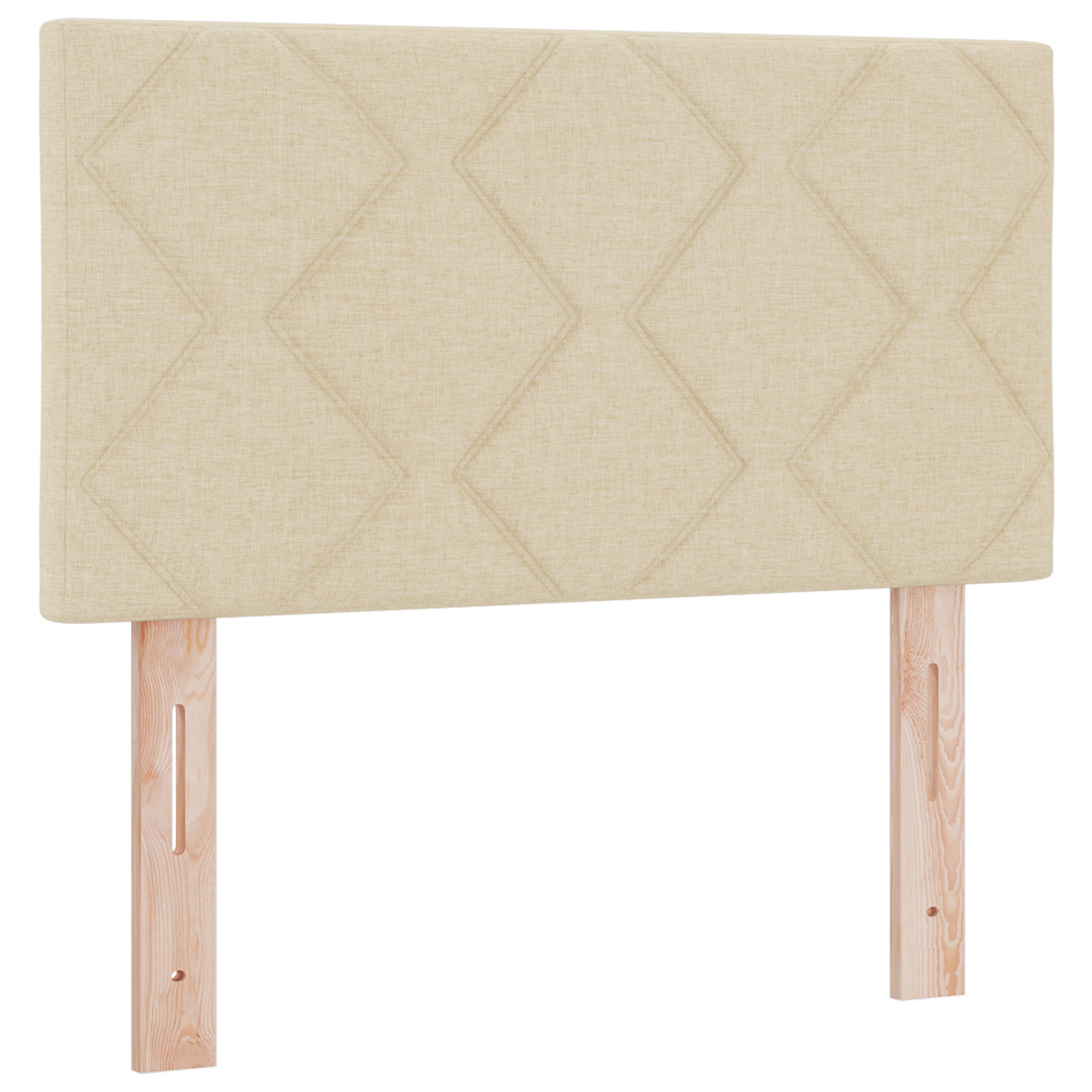 vidaXL Cap de Pat LED Set de 2 Crem Țesătură, Lemn Cap de pat jos vidaXL Cap de Pat LED Set de 2 Crem Țesătură, Lemn Cap de pat jos