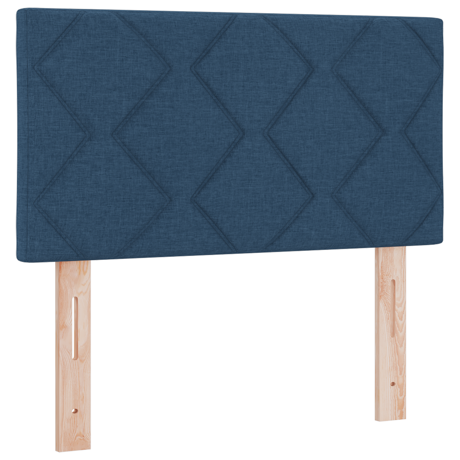 Cap de pat LED vidaXL Design cu blocuri de diamante Albastru 80 cm Țesătură Cap de pat LED vidaXL Design cu blocuri de diamante Albastru 80 cm Țesătură