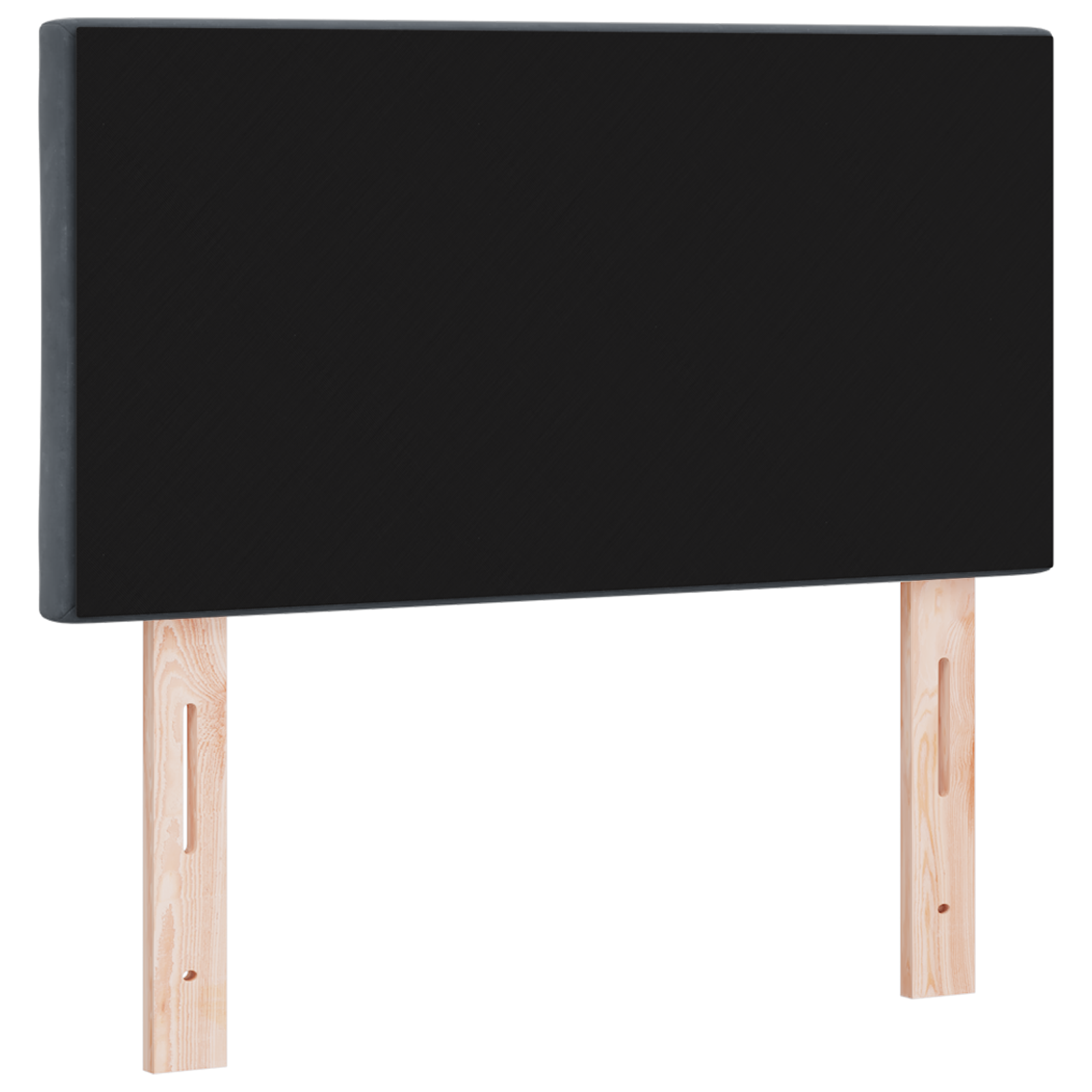 vidaXL Tête de lit LED, design blocuri de diamant, gri închis, 80 cm, velur vidaXL Tête de lit LED, design blocuri de diamant, gri închis, 80 cm, velur