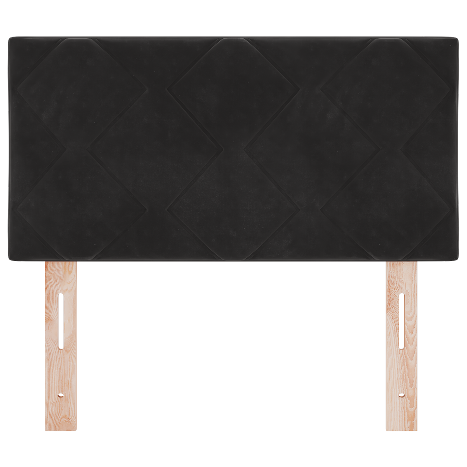 vidaXL Cap de Pat LED design blocuri de diamant negru 80 cm vidaXL Cap de Pat LED design blocuri de diamant negru 80 cm