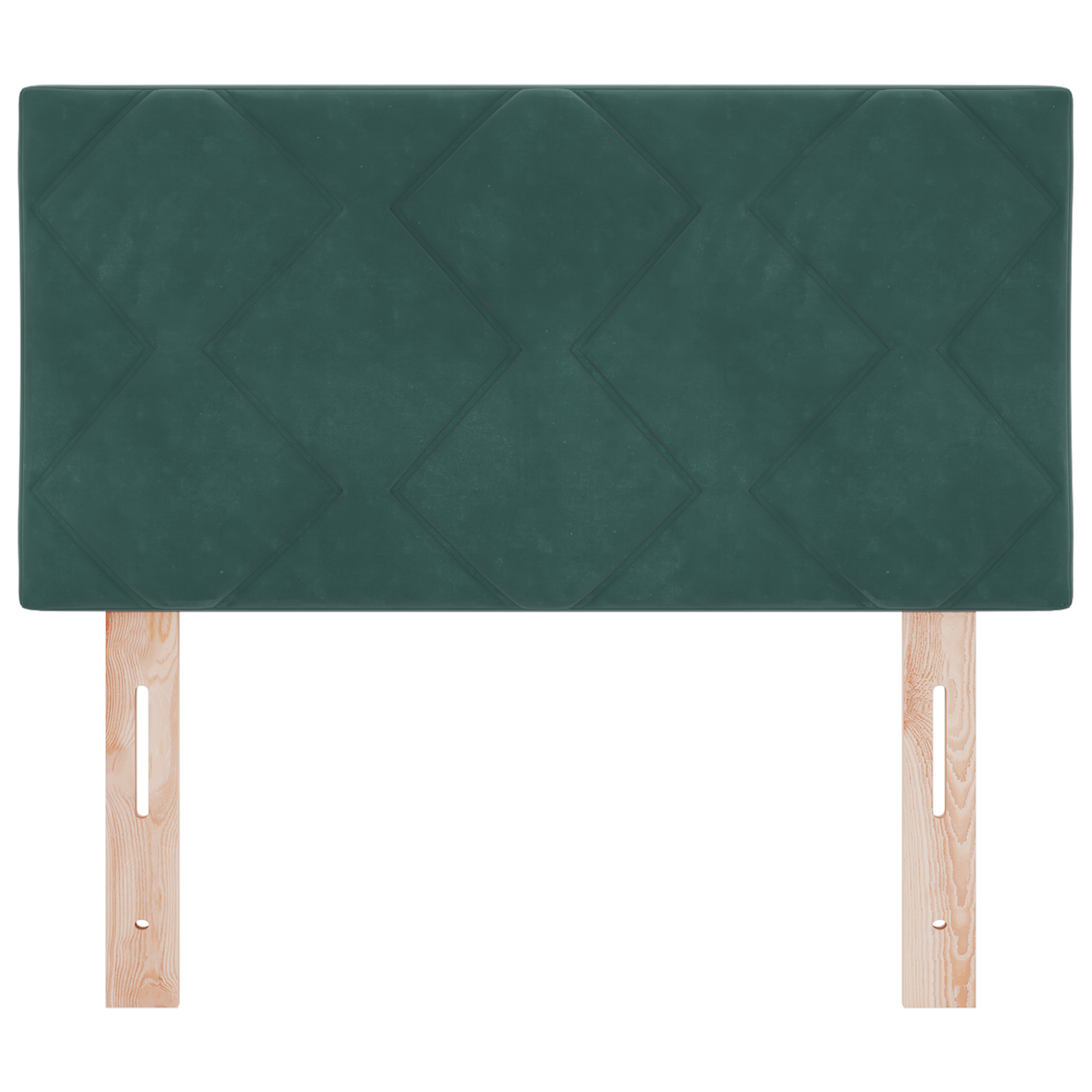vidaXL Tăblie LED cu lumini cu bandă LED Verde închis 80 cm Catifea