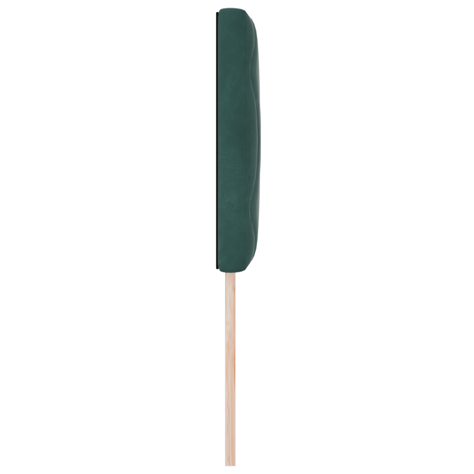 vidaXL Tăblie LED cu lumini cu bandă LED Verde închis 80 cm Catifea