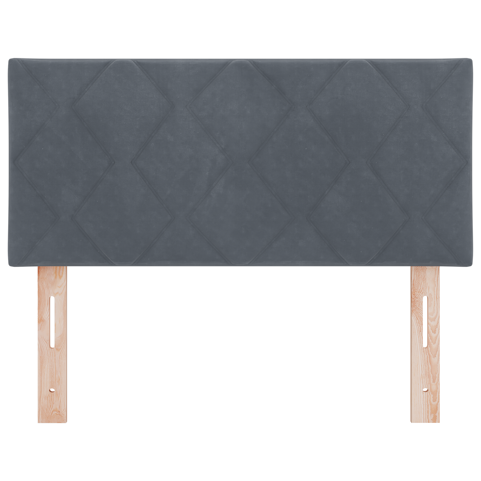 vidaXL <strong>Cap de Pat LED cu Blocuri de Diamant</strong> în gri închis, de 90 cm, din catifea. vidaXL <strong>Cap de Pat LED cu Blocuri de Diamant</strong> în gri închis, de 90 cm, din catifea.