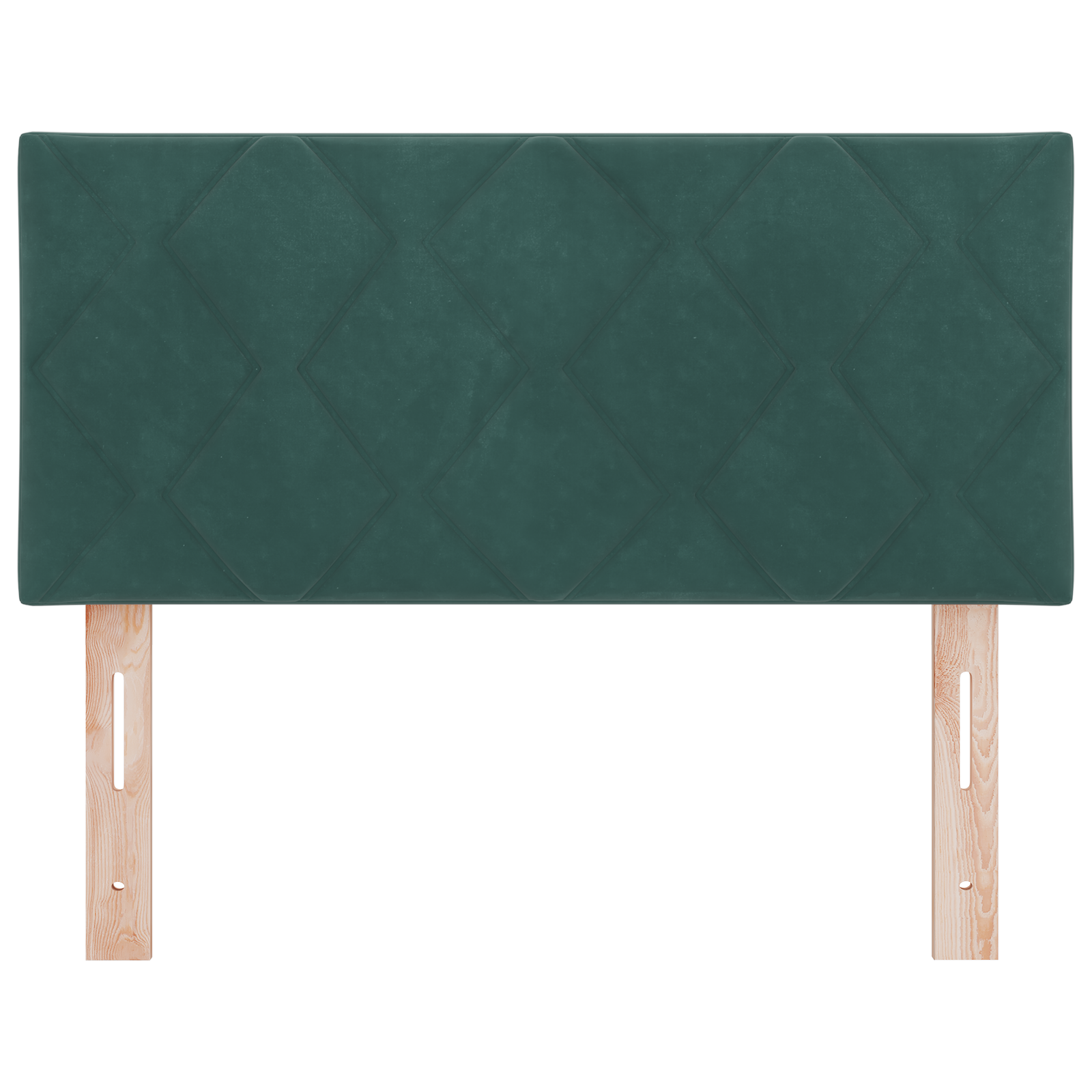 vidaXL Tăblie LED cu lumini cu bandă LED Verde închis 90 cm Catifea