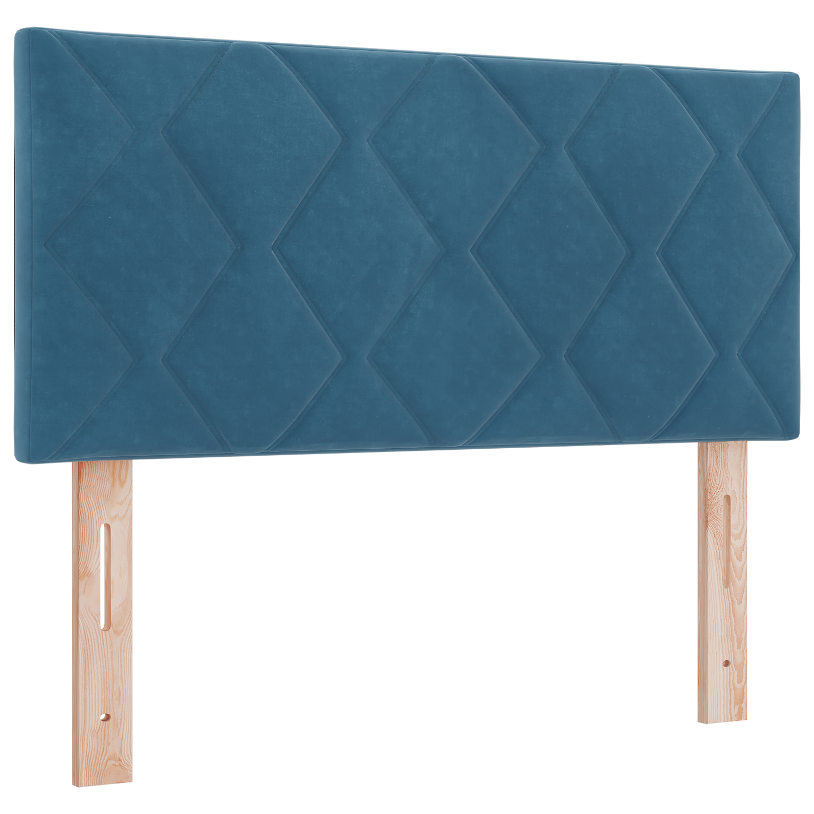vidaXL Cap de Pat LED cu Design Diamond, Albastru Întunecat, 100 cm, din Catifea vidaXL Cap de Pat LED cu Design Diamond, Albastru Întunecat, 100 cm, din Catifea