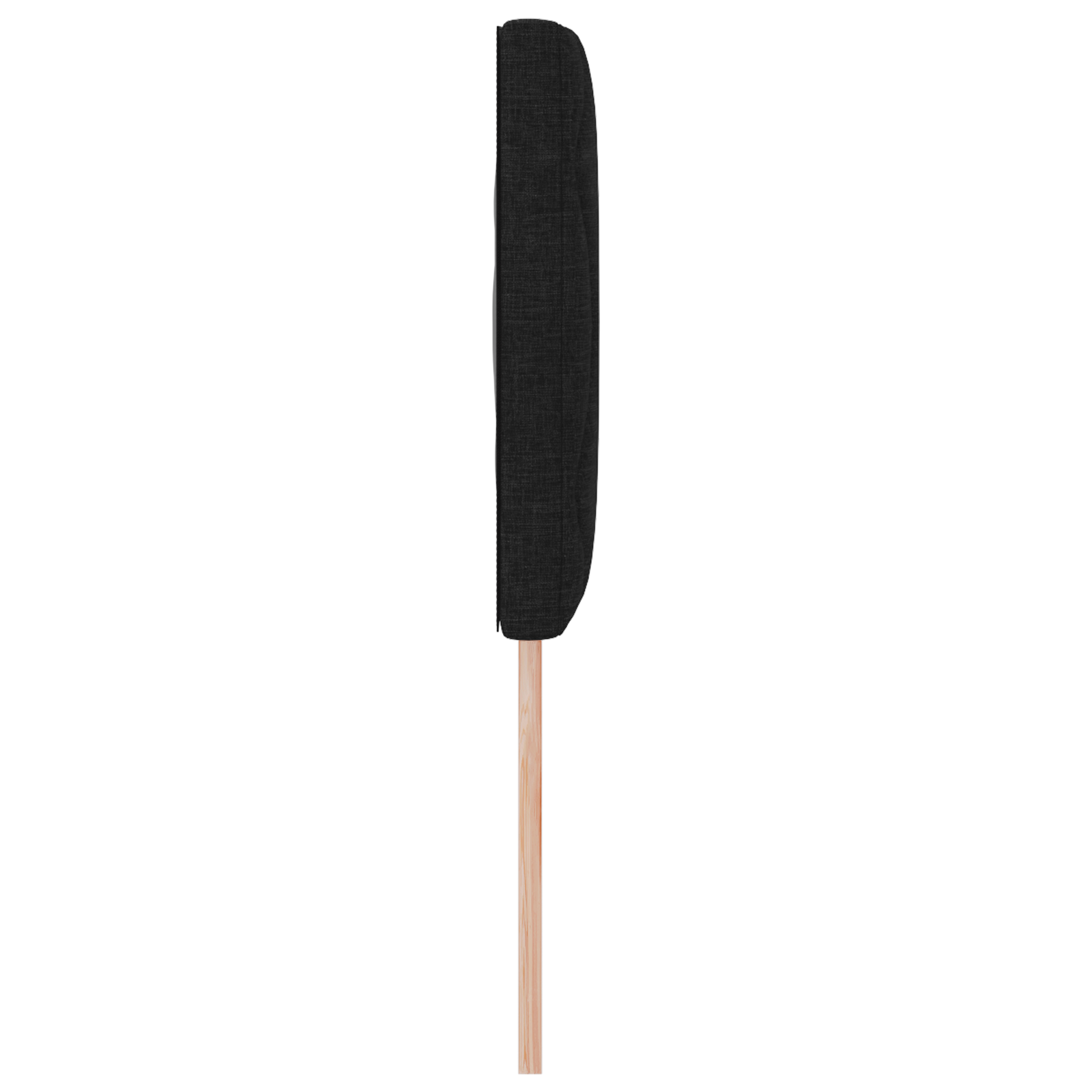 Capitol LED vidaXL cu Design Blocuri Rombice Negru 144 cm Țesătură