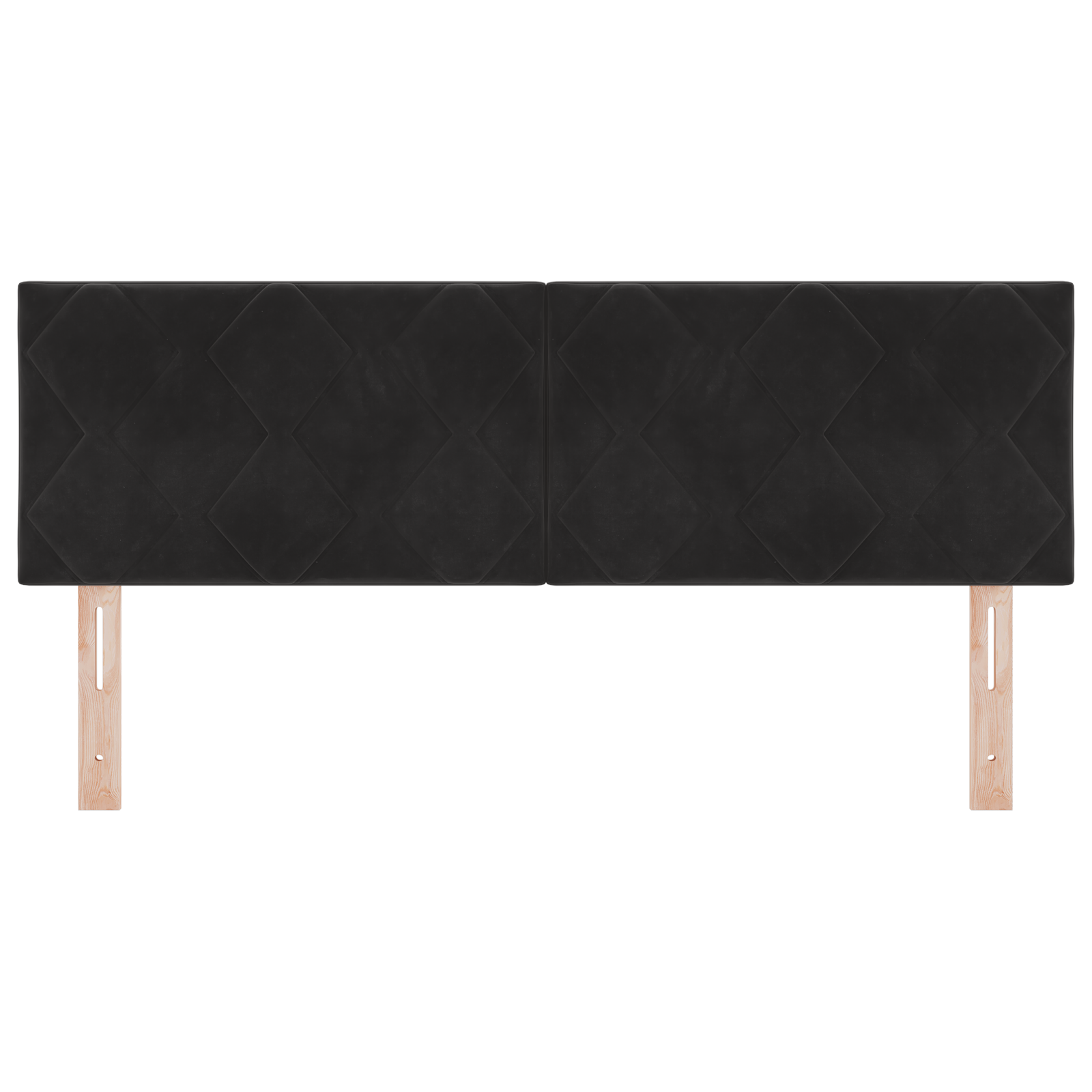 vidaXL Tăblie LED cu lumini cu bandă LED Manual Negru 144 cm Catifea