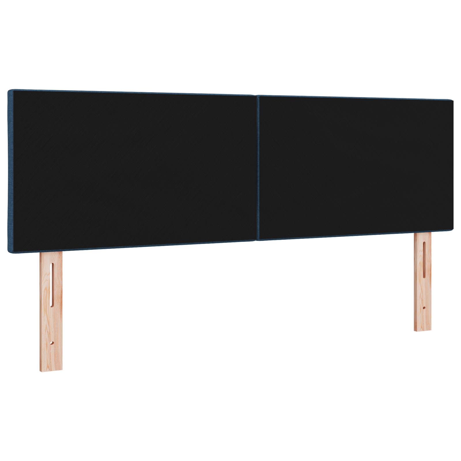 Suport de Cap LED vidaXL cu design blocuri diamantate Albastru 160 cm Țesătură Suport de Cap LED vidaXL cu design blocuri diamantate Albastru 160 cm Țesătură