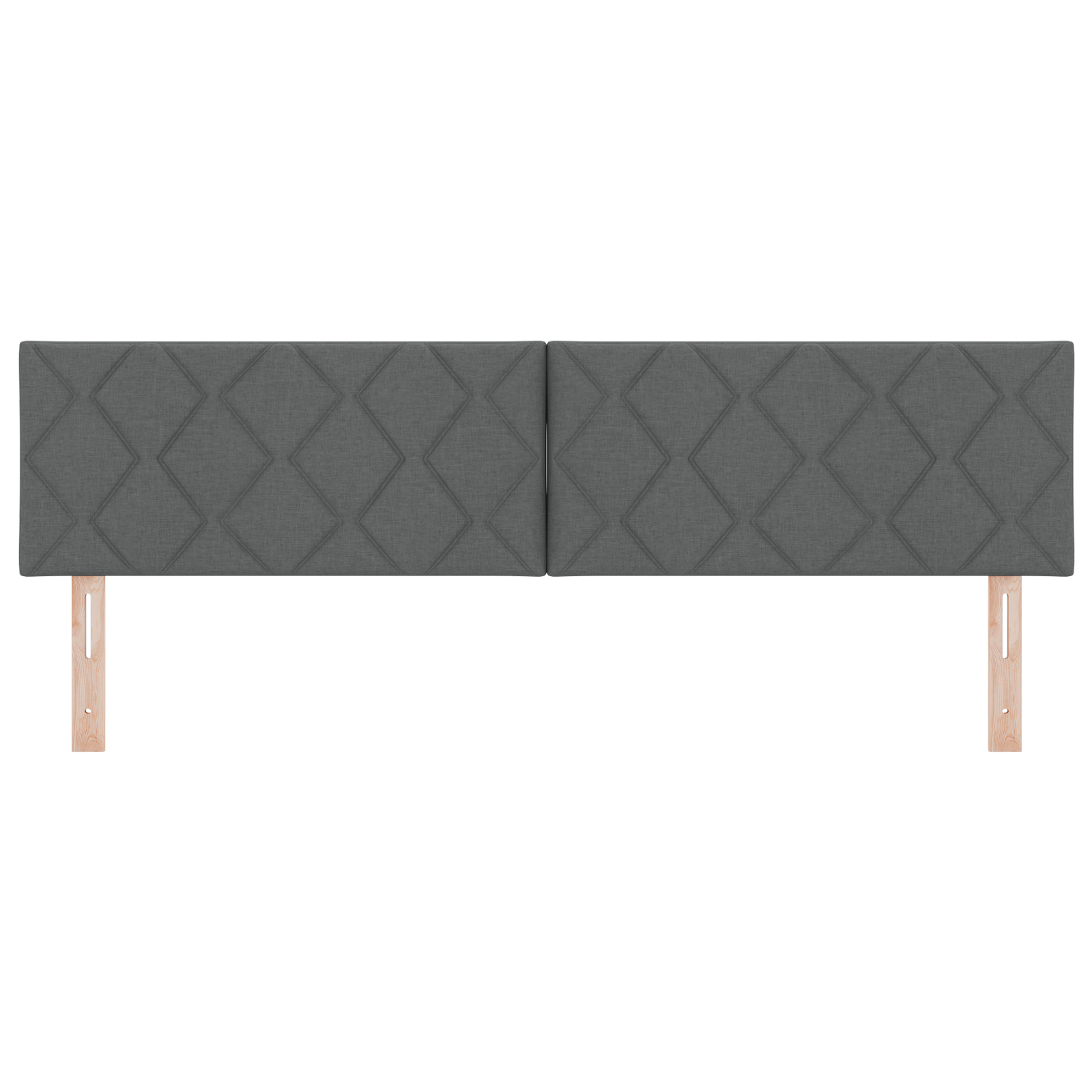 vidaXL Cap de Pat LED Design Blocuri în Diamant Gri Întunecat 180 cm Țesătură vidaXL Cap de Pat LED Design Blocuri în Diamant Gri Întunecat 180 cm Țesătură