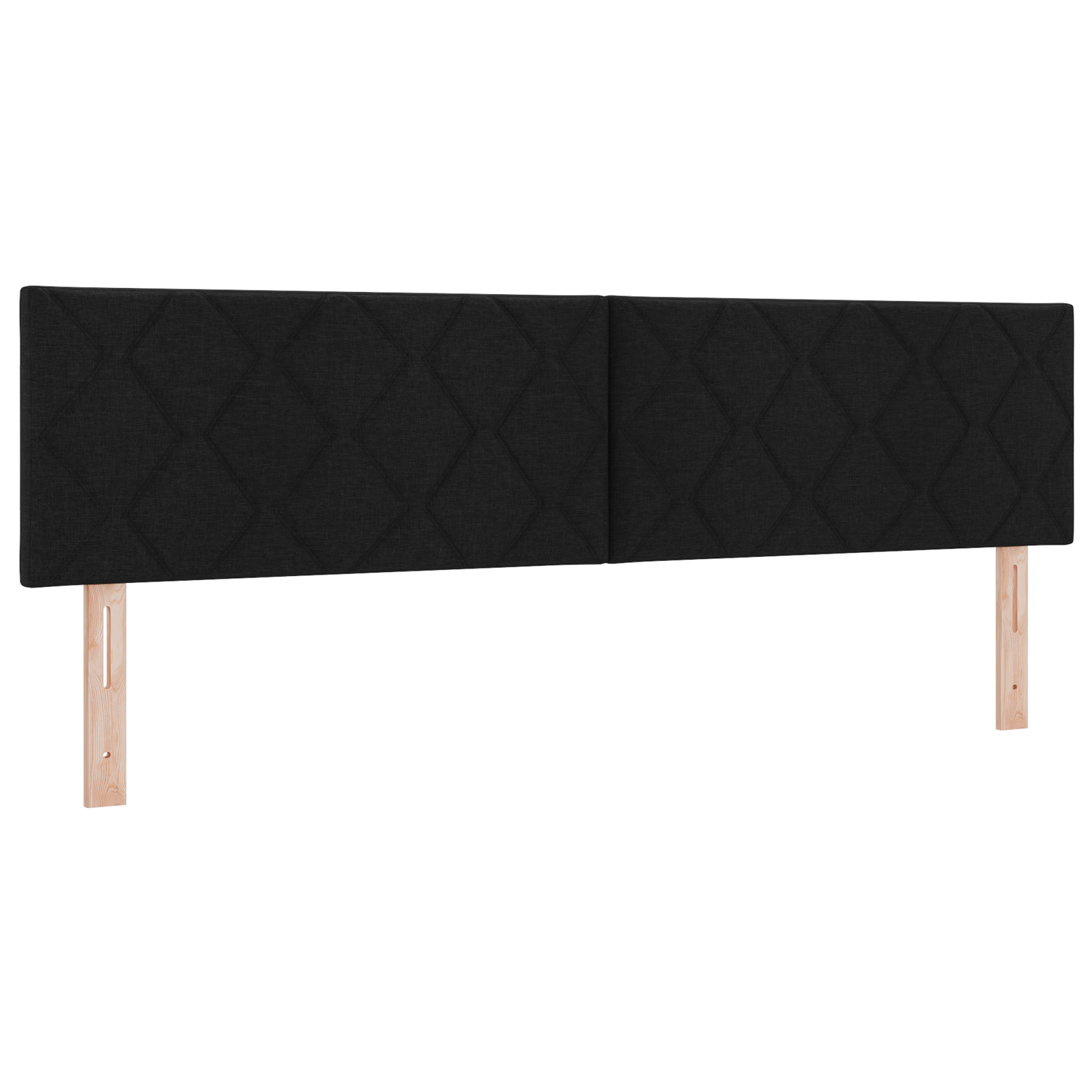 Cap de pat LED vidaXL Design cu blocuri de diamant Negru 180 cm Țesătură Cap de pat LED vidaXL Design cu blocuri de diamant Negru 180 cm Țesătură