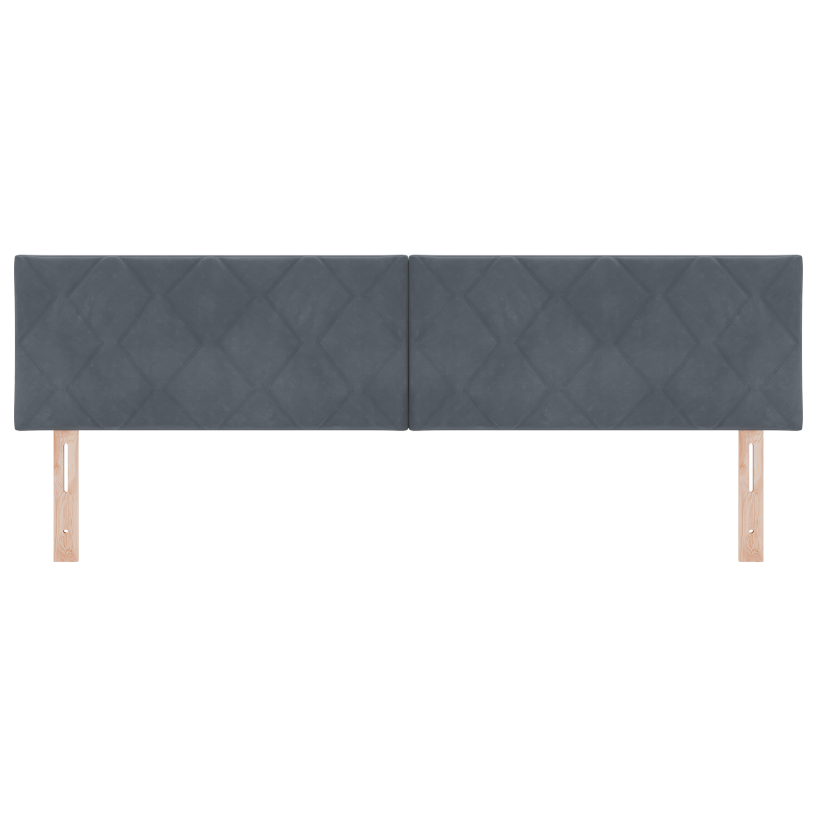 vidaXL Tăblie LED cu lumini cu bandă LED Gri închis 180 cm Catifea