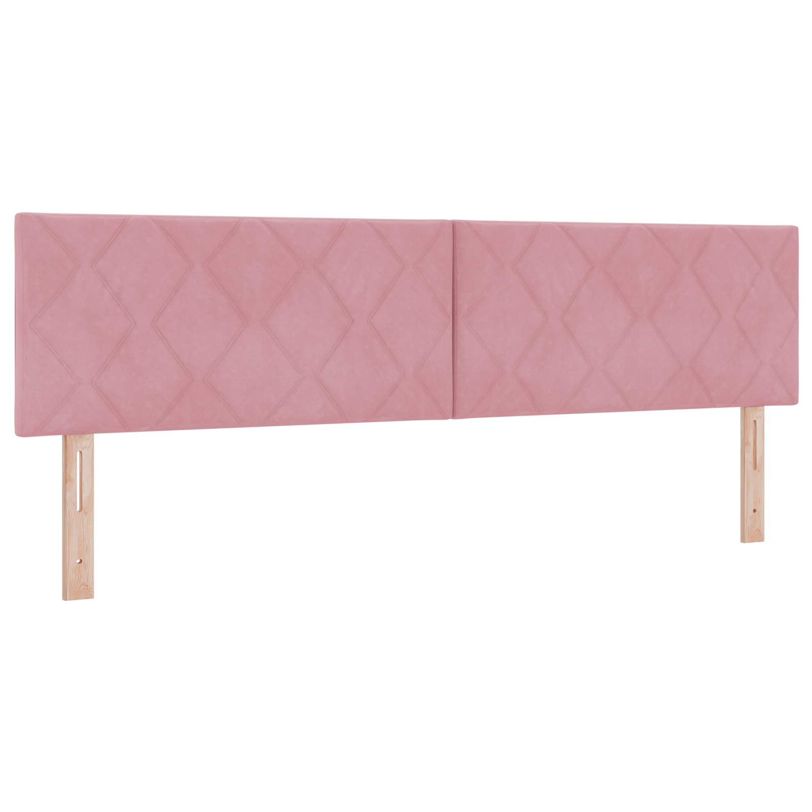vidaXL Cap de pat LED cu design de blocuri diamantate, roz, de 180 cm vidaXL Cap de pat LED cu design de blocuri diamantate, roz, de 180 cm