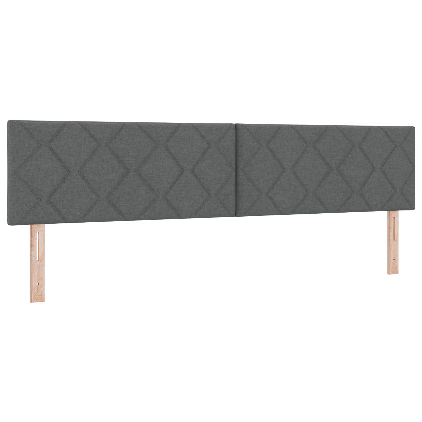 Cap de pat LED vidaXL Design în blocuri de diamant Gri închis 200 cm Tapițerie Cap de pat LED vidaXL Design în blocuri de diamant Gri închis 200 cm Tapițerie