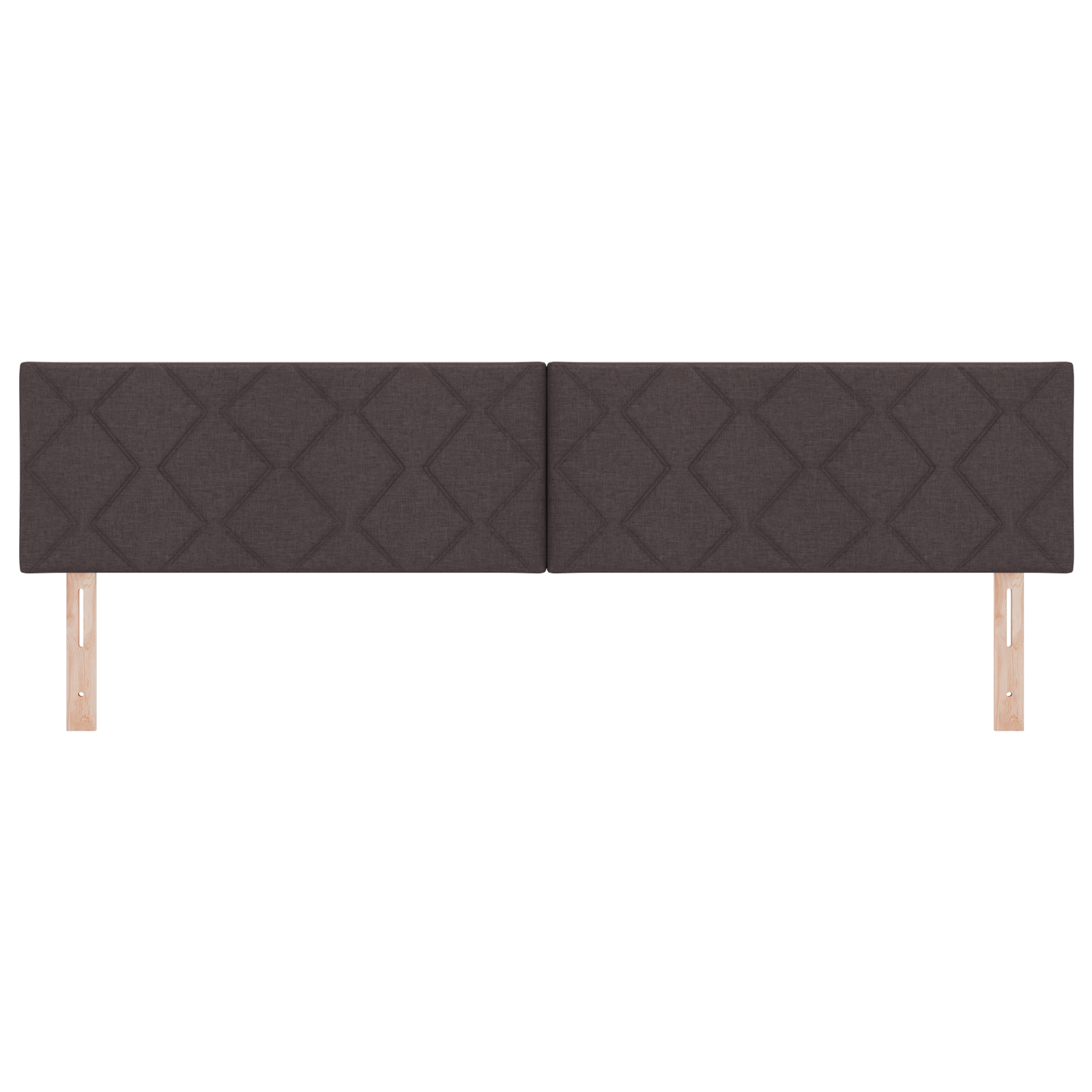 vidaXL Cap Futon LED Set de 2 Maro închis Țesătură 200 cm Modern vidaXL Cap Futon LED Set de 2 Maro închis Țesătură 200 cm Modern