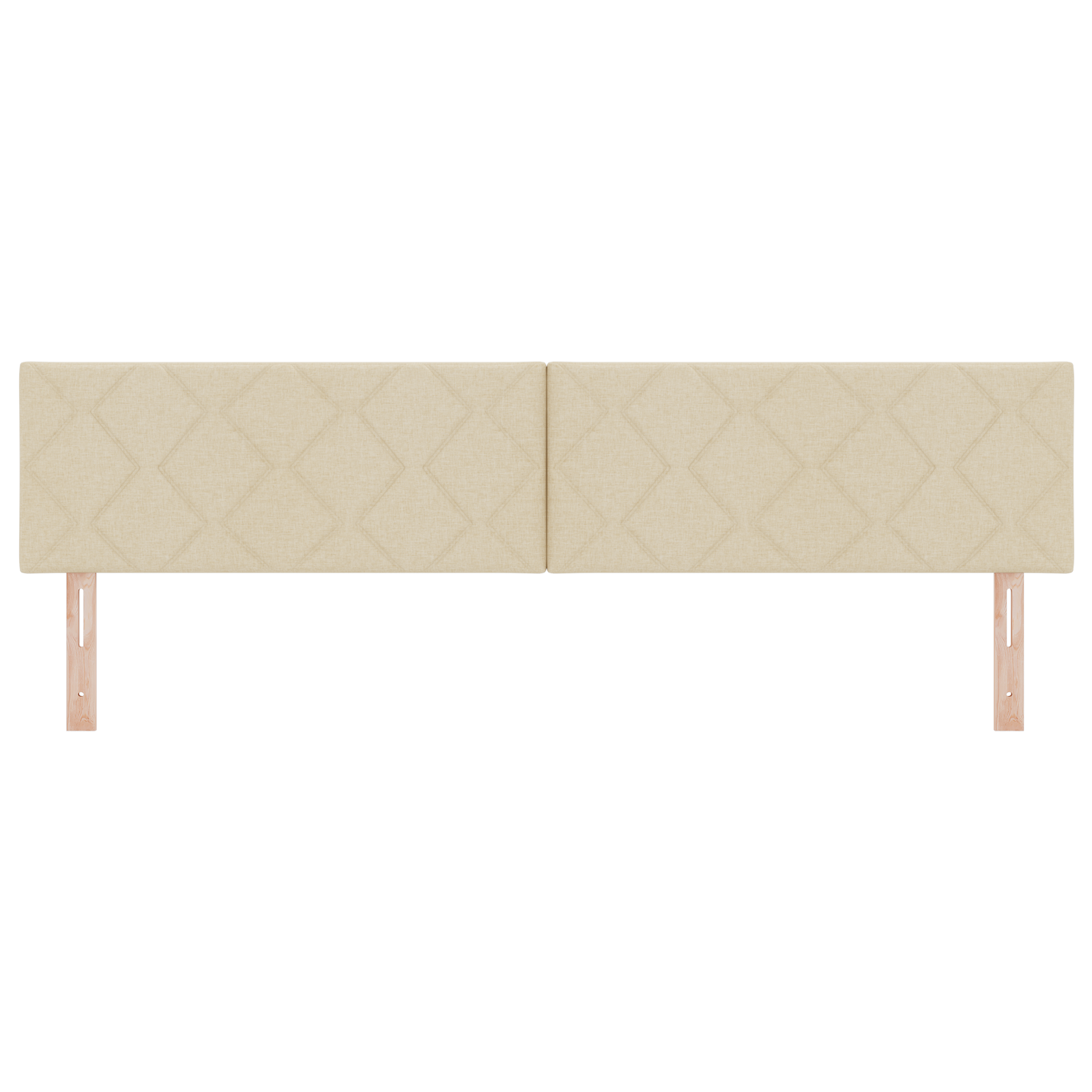 Cap headboard LED vidaXL Design blocuri de diamant Crem 200 cm Țesătură Cap headboard LED vidaXL Design blocuri de diamant Crem 200 cm Țesătură