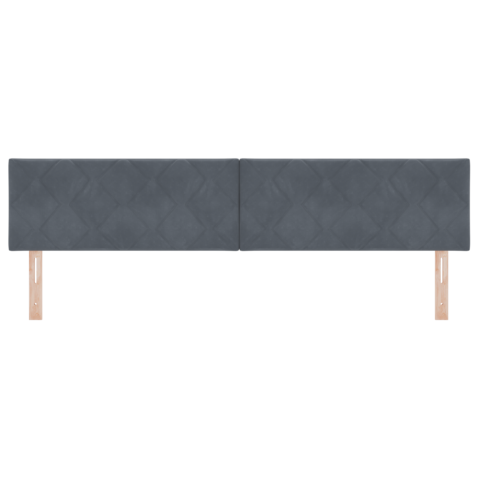 vidaXL Tăblie LED cu lumini cu bandă LED Gri închis 200 cm Catifea