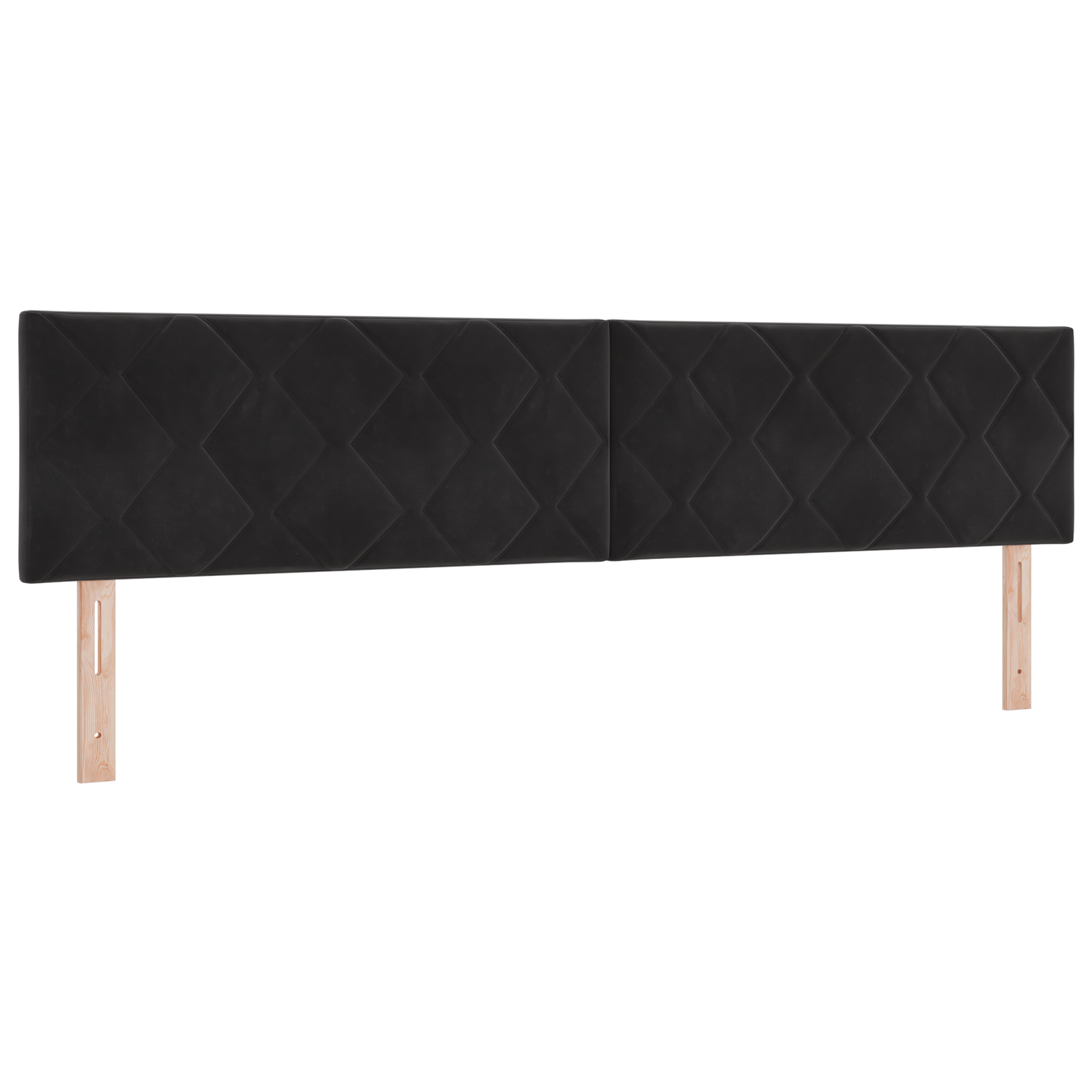 vidaXL Tăblie LED cu lumini cu bandă LED Manual Negru 200 cm Catifea
