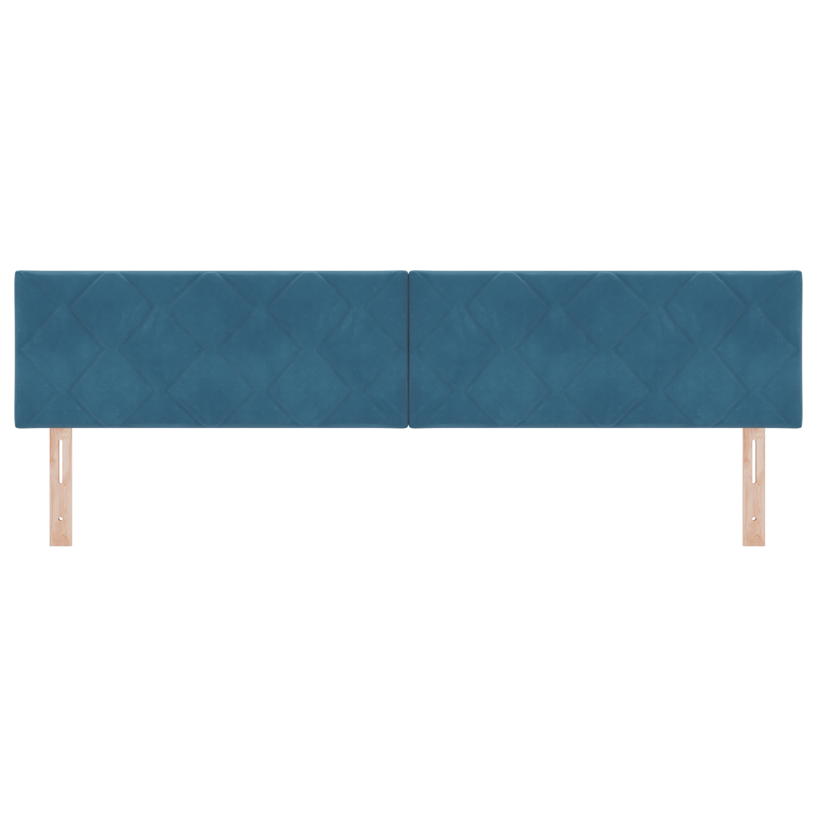 vidaXL Cap de pat LED Design cu blocuri de diamant Albastru închis 200 cm Catifea vidaXL Cap de pat LED Design cu blocuri de diamant Albastru închis 200 cm Catifea