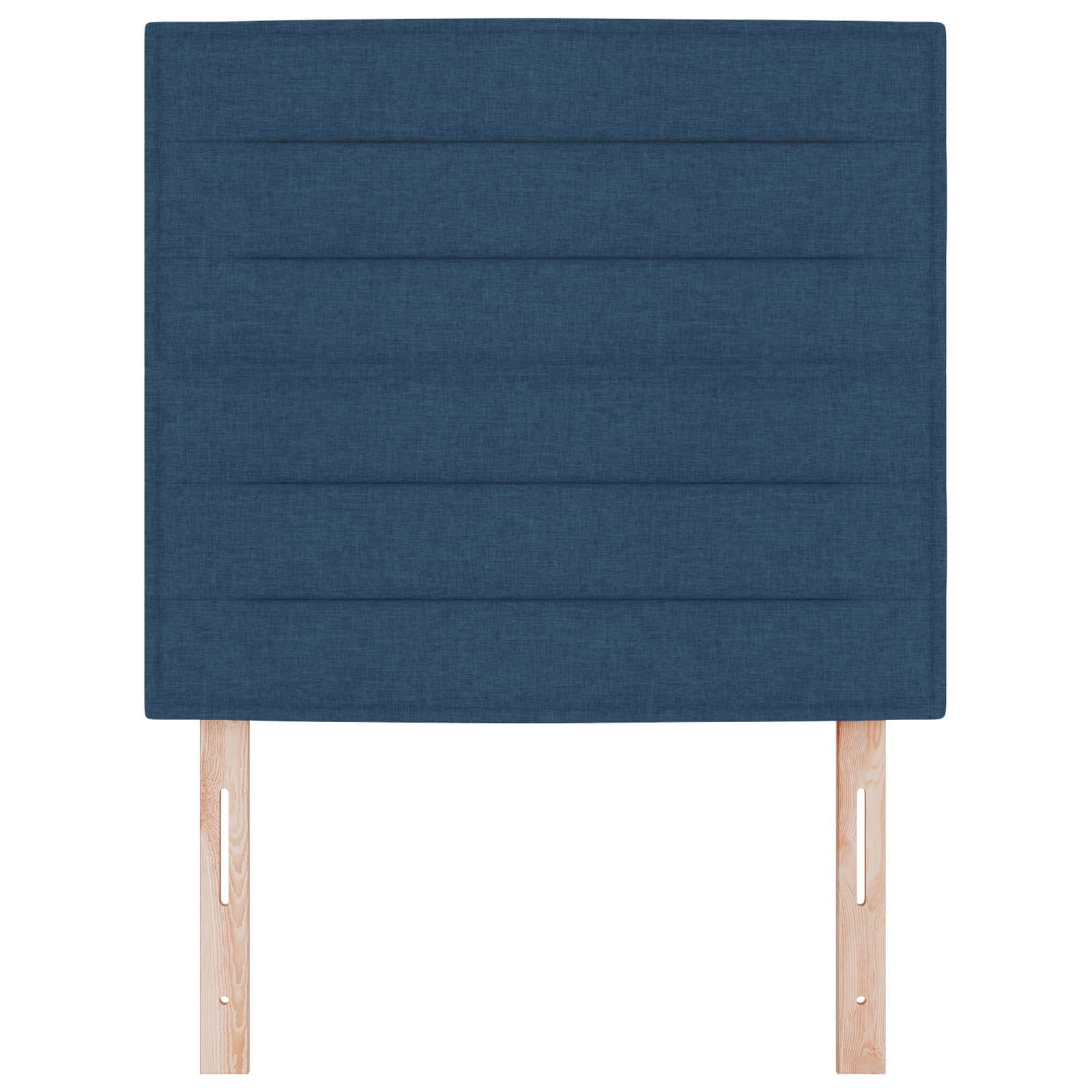 vidaXL Headboard cu LED Design Linii Albastre 90 cm Țesătură